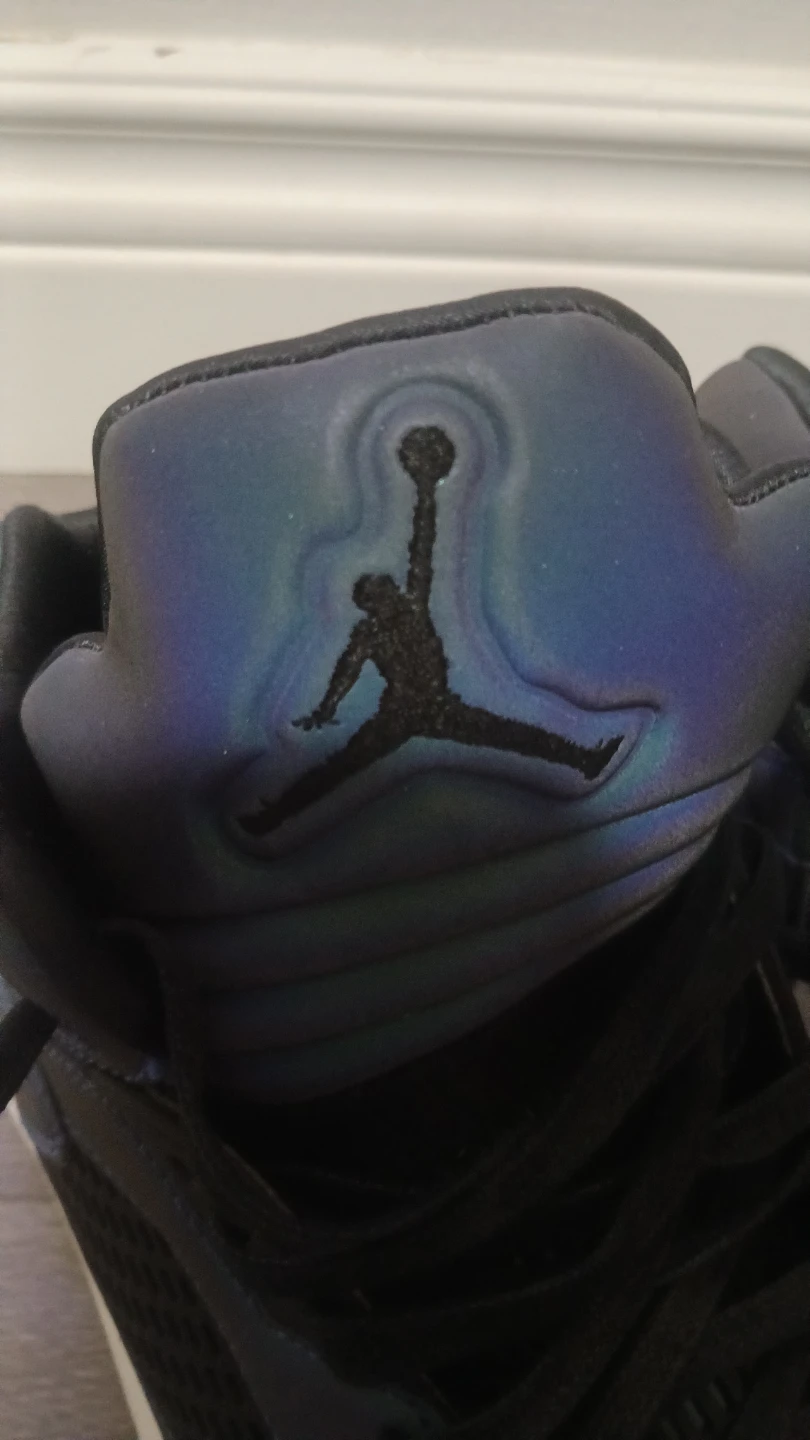 Jordan 5 retro oil spill/Iridescent Women's 10 men 8.5 - photo 3