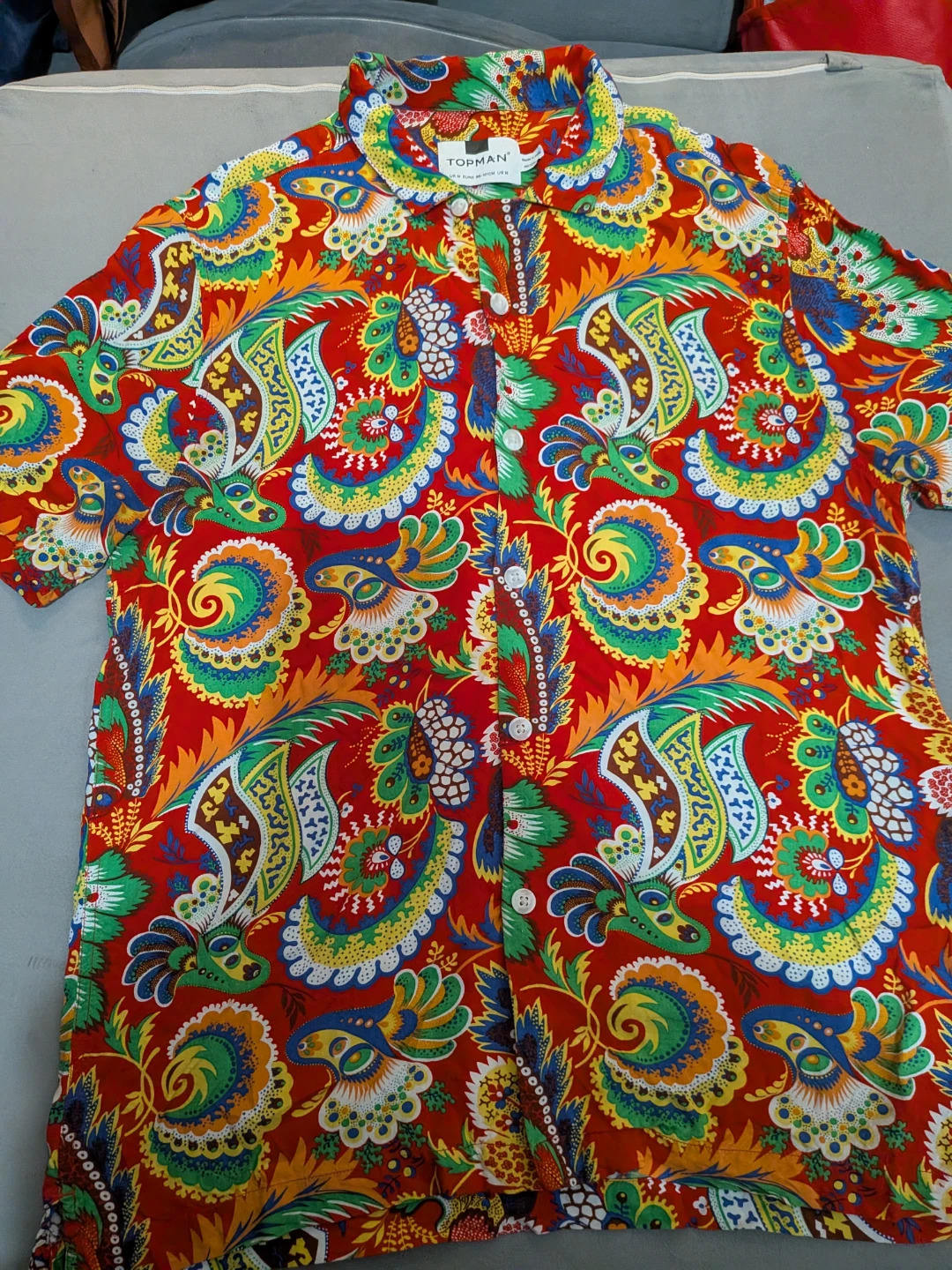 Topman Button-Down Shirt