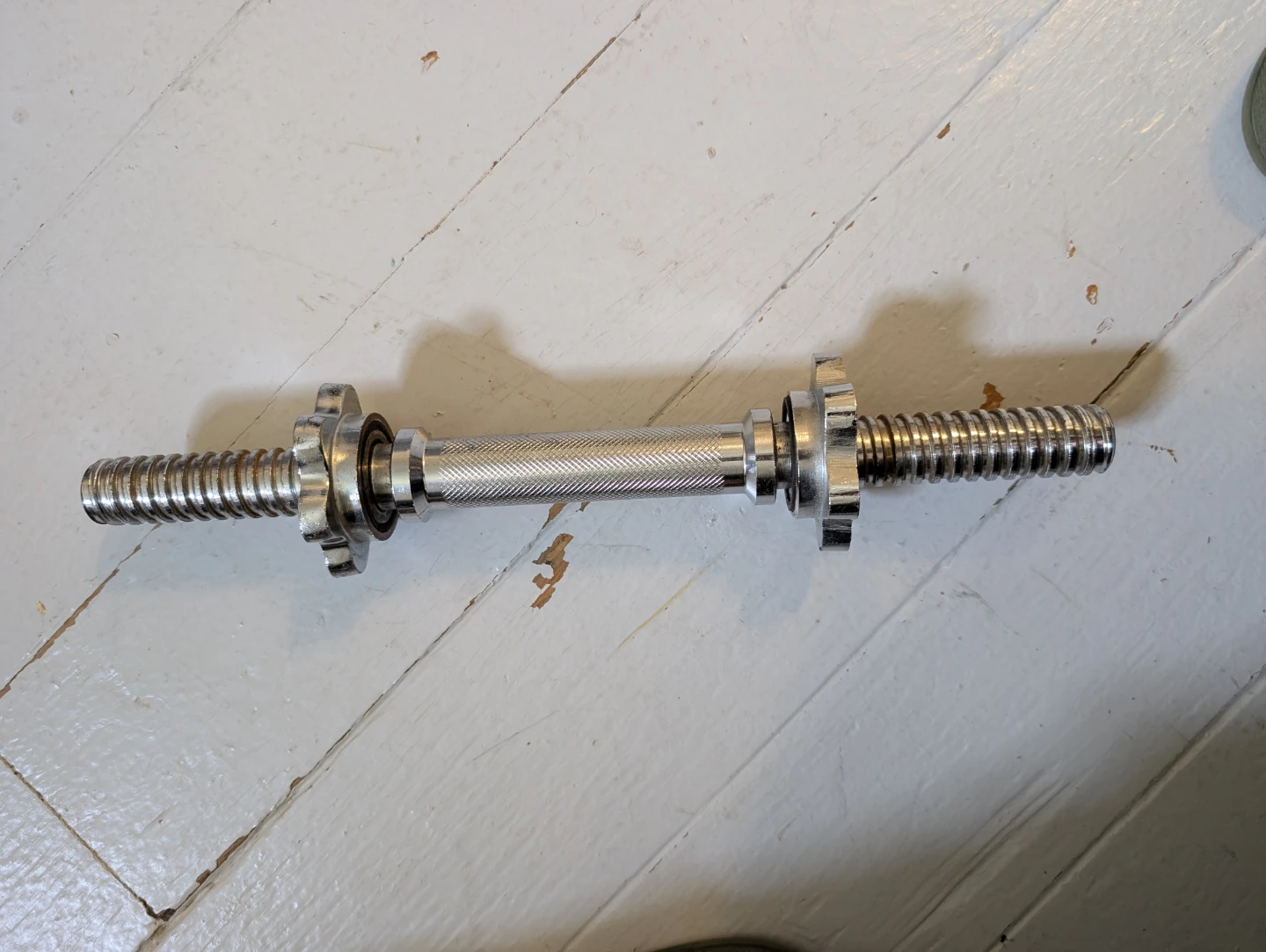 Barbell, handle and weights. (read description) - photo 2