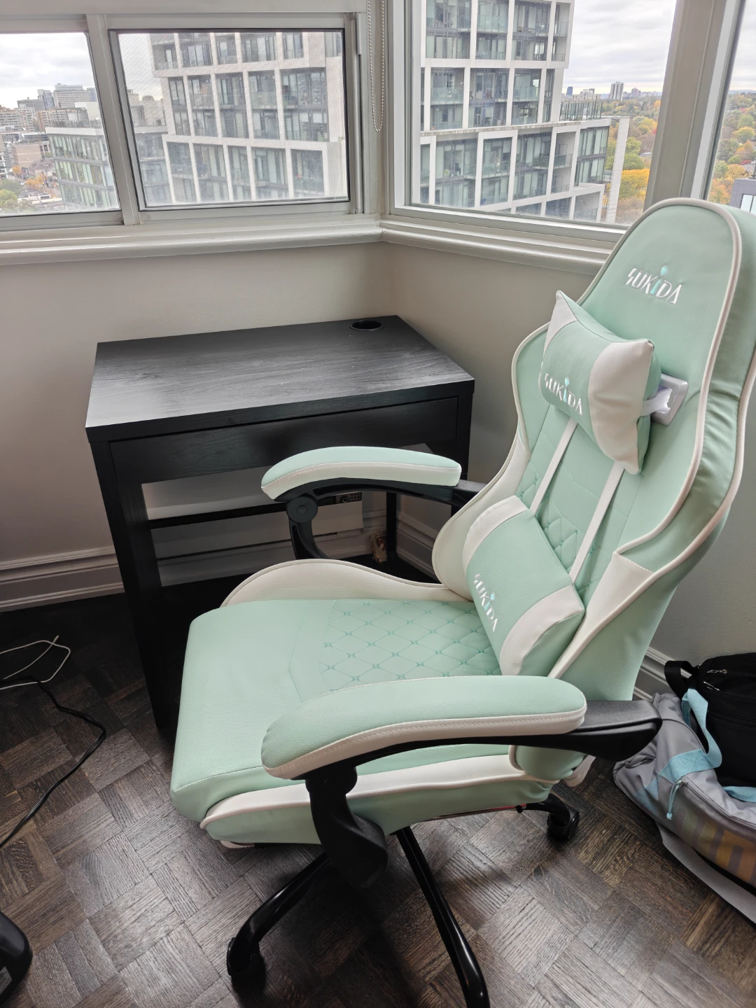 Sukida Mint Green Gaming Chair - photo 5