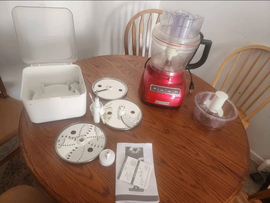 Robot culinaire KitchenAid rouge - photo 2