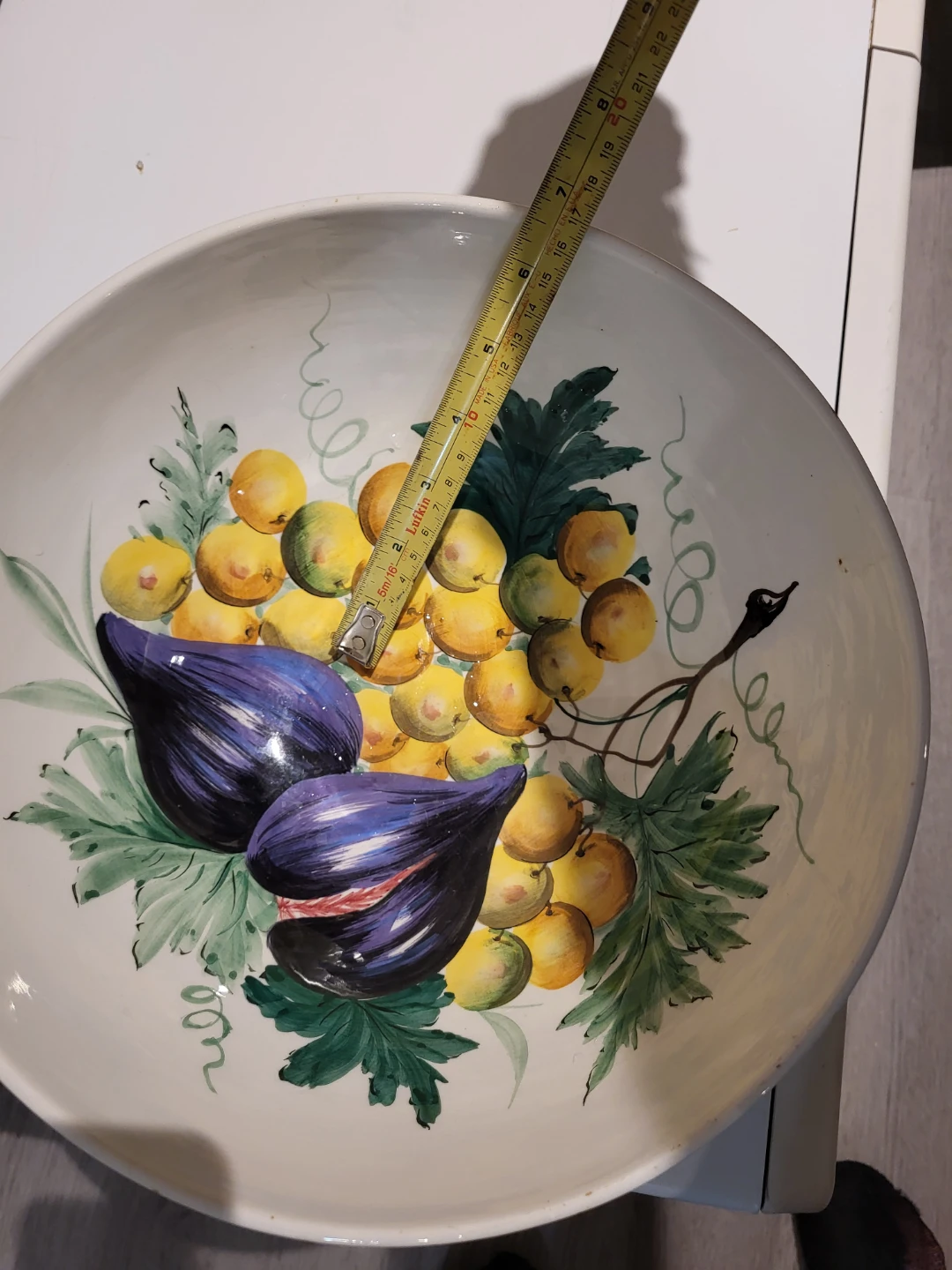 Large ceramic fruit bowl - photo 4