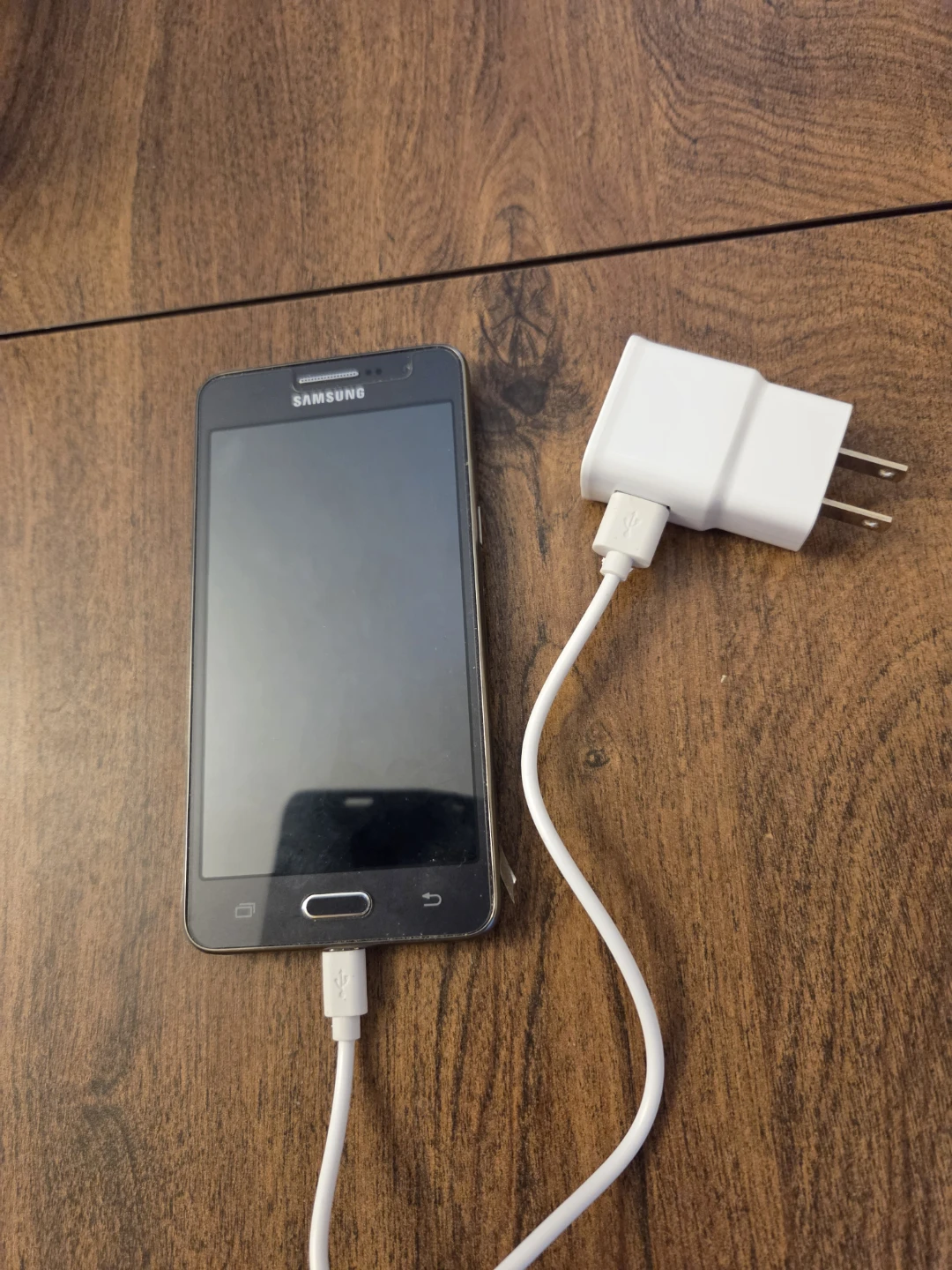 Samsung Smartphone with Charger