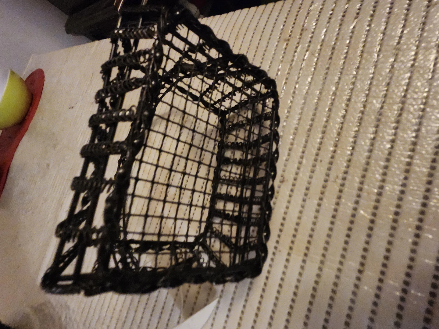 Small Decorative Wire Basket - photo 2
