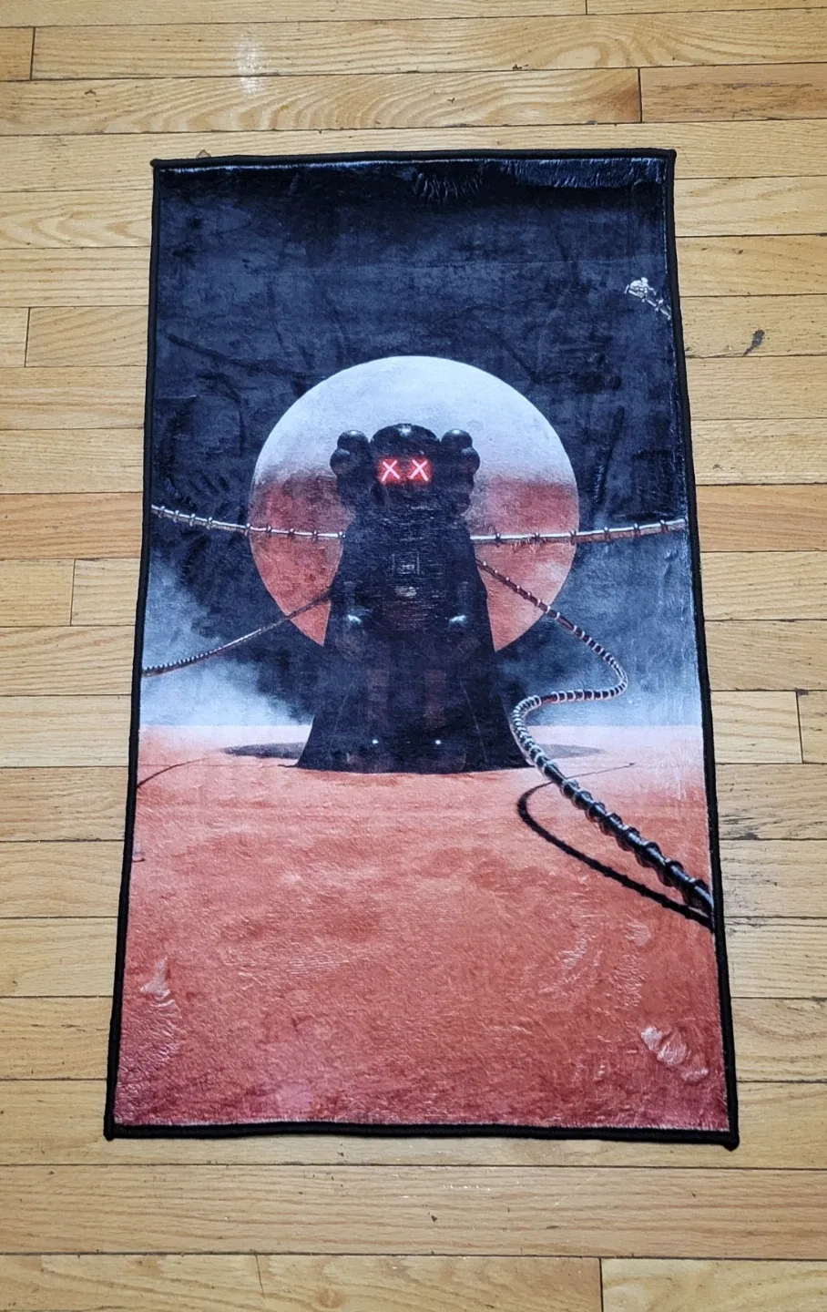 KAWS Style Decorative Floor Mat DARK VADER