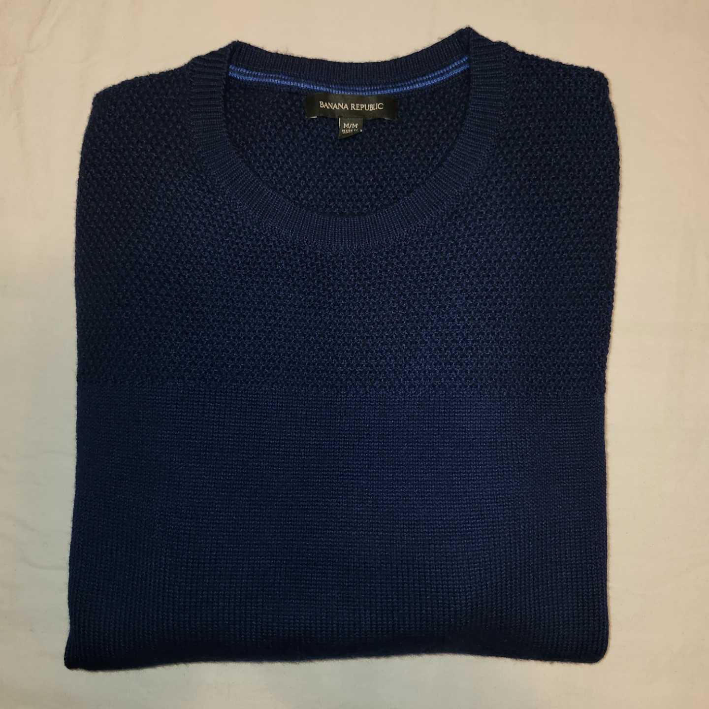Banana Republic Blue Merino Wool Sweater - photo 3