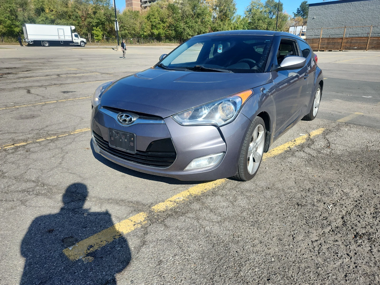 2013 Grey Hyundai Veloster / CLEAN CARFAX - photo 3