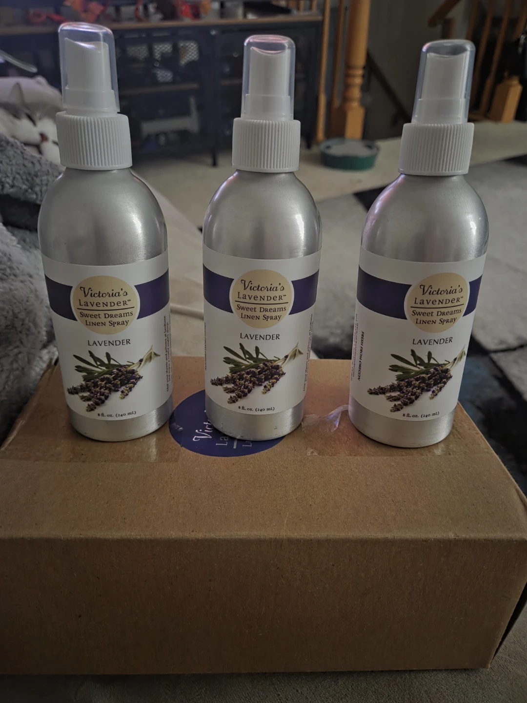 Victoria's Lavender Sweet Dreams Linen Spray (3 pack) - photo 2