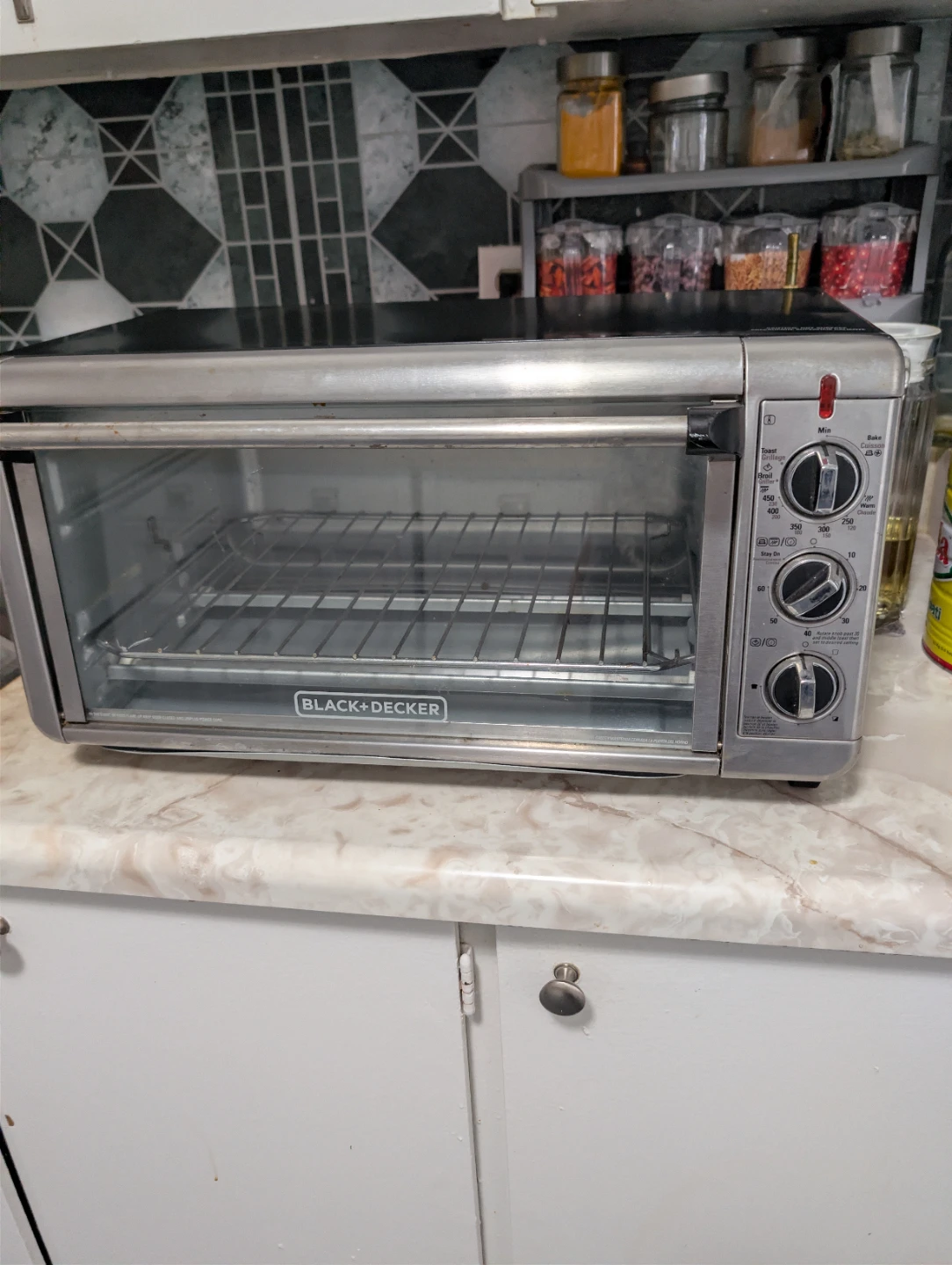 Black+Decker Countertop Toaster Oven