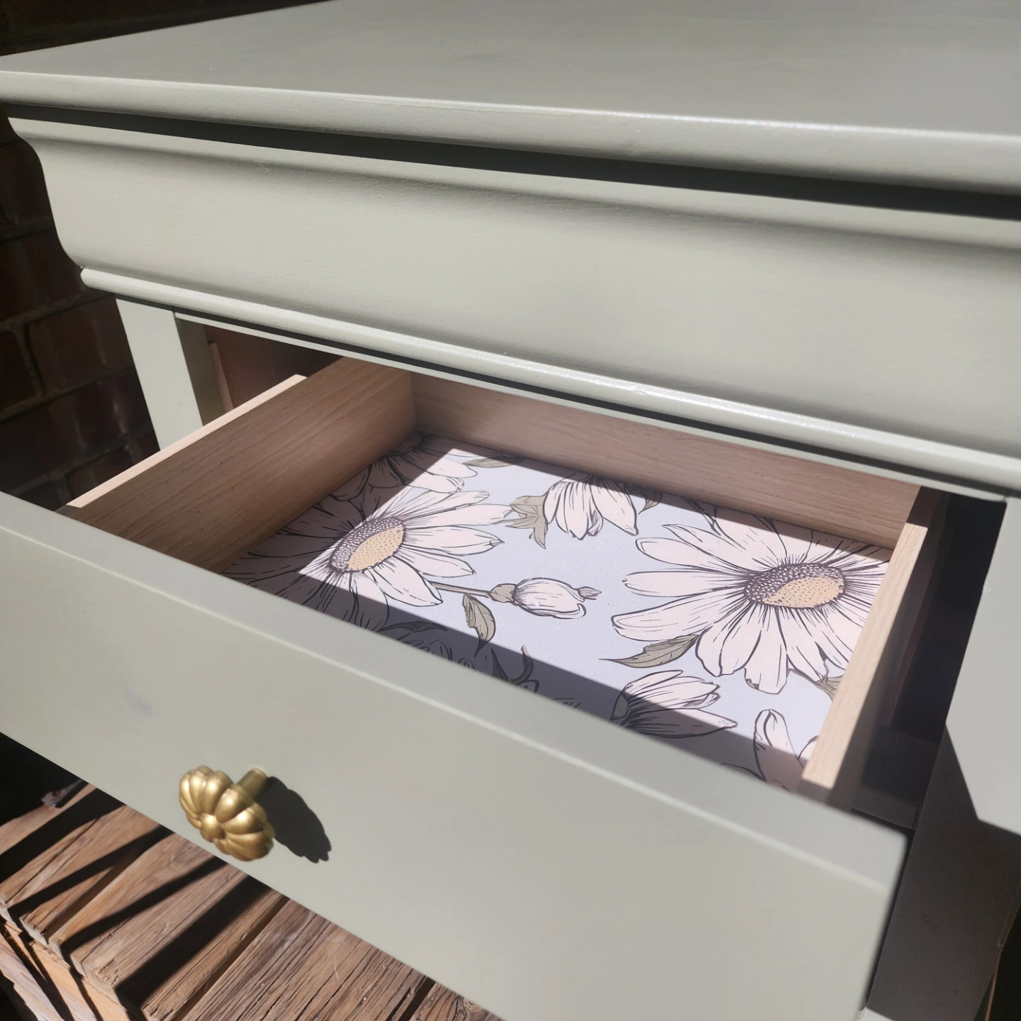 2 Refinished Two-Drawer Nightstands - photo 2
