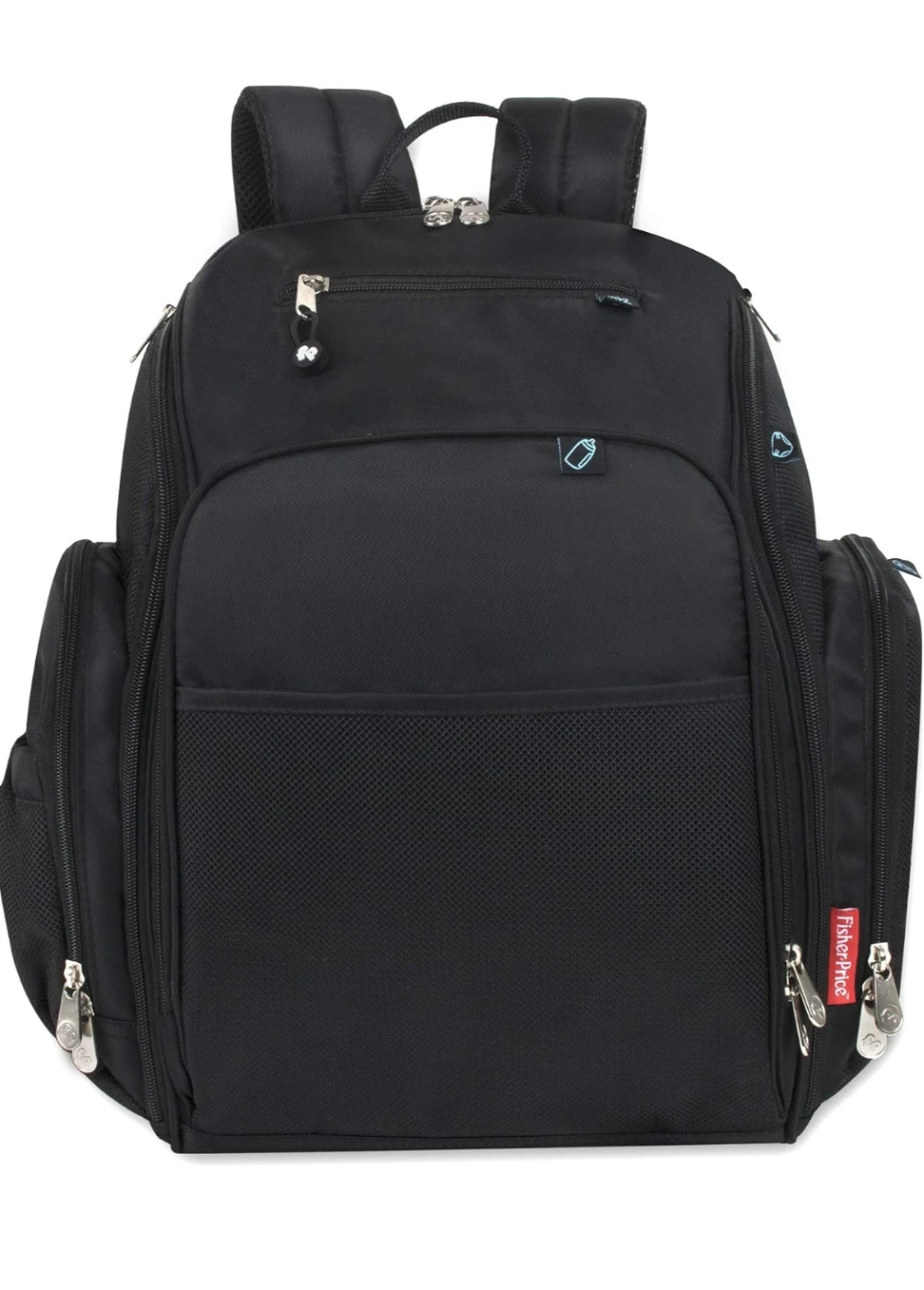 Fisher-Price Black Diaper Backpack