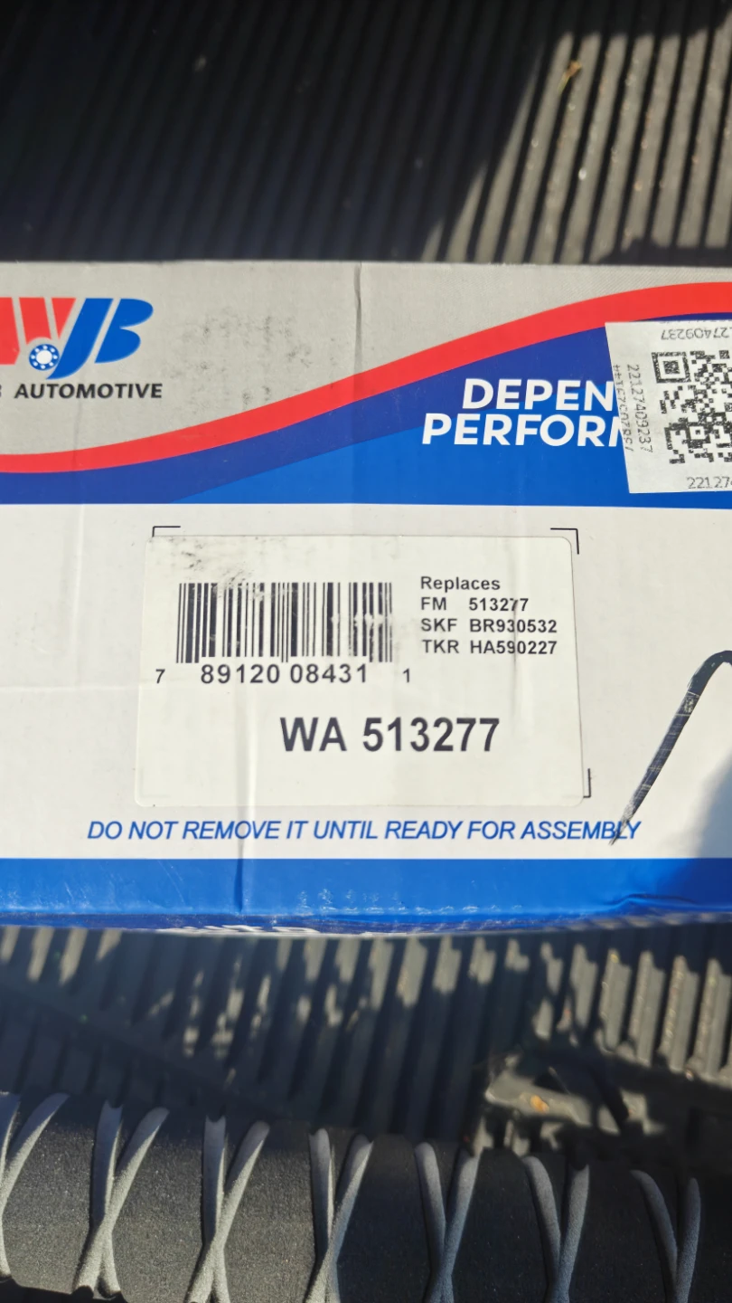 WJB Automotive Wheel Hub Assembly WA 513277 - photo 2