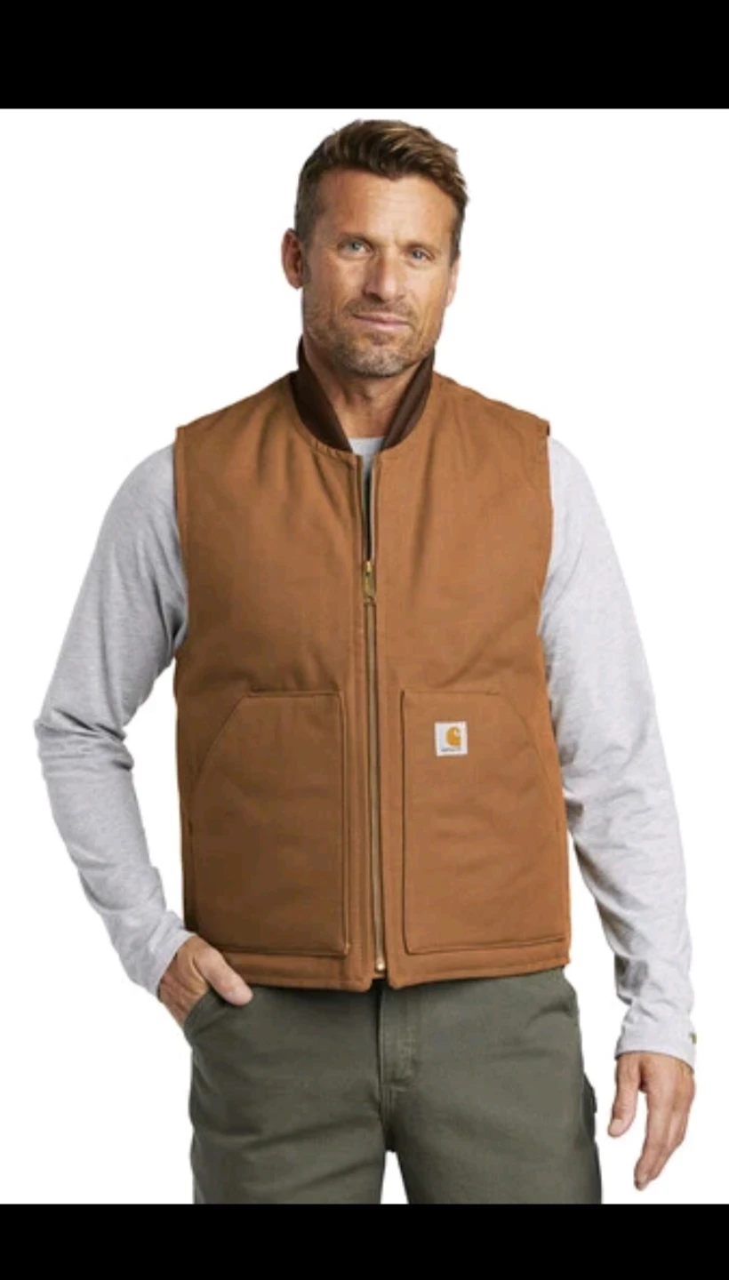 Free Delivery(Brand New w/ Tags) Large Carhartt Duck Vest - photo 3