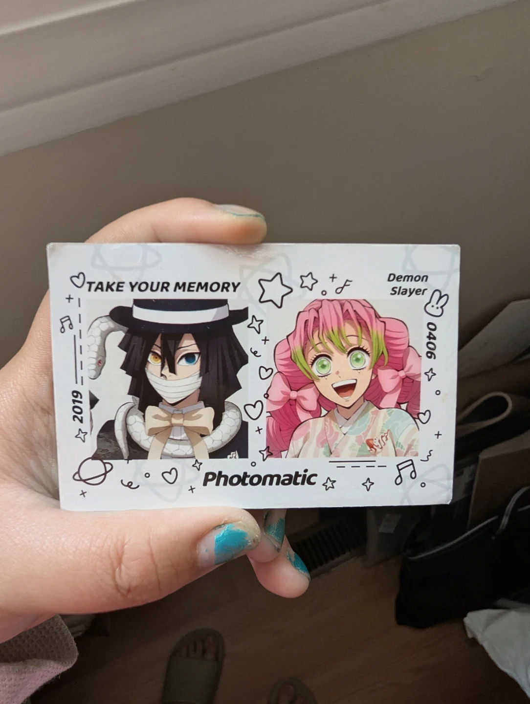 Demon Slayer Instax Photo Card