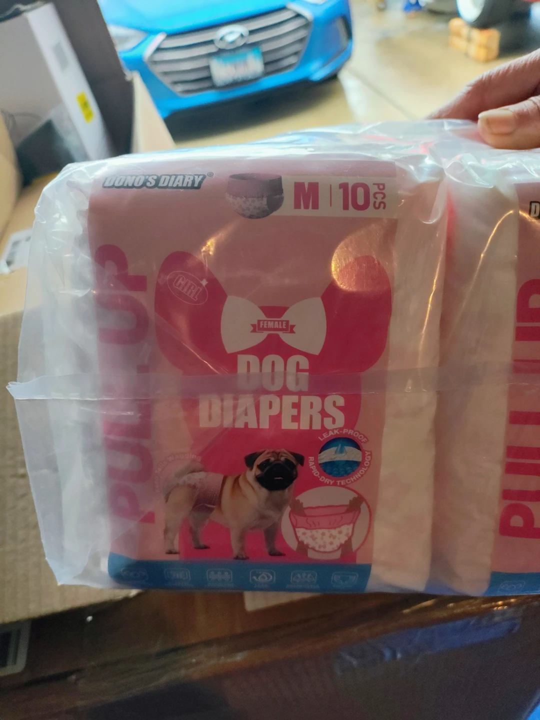 Dono Disposable Female Dog Diapers - Size M - photo 2