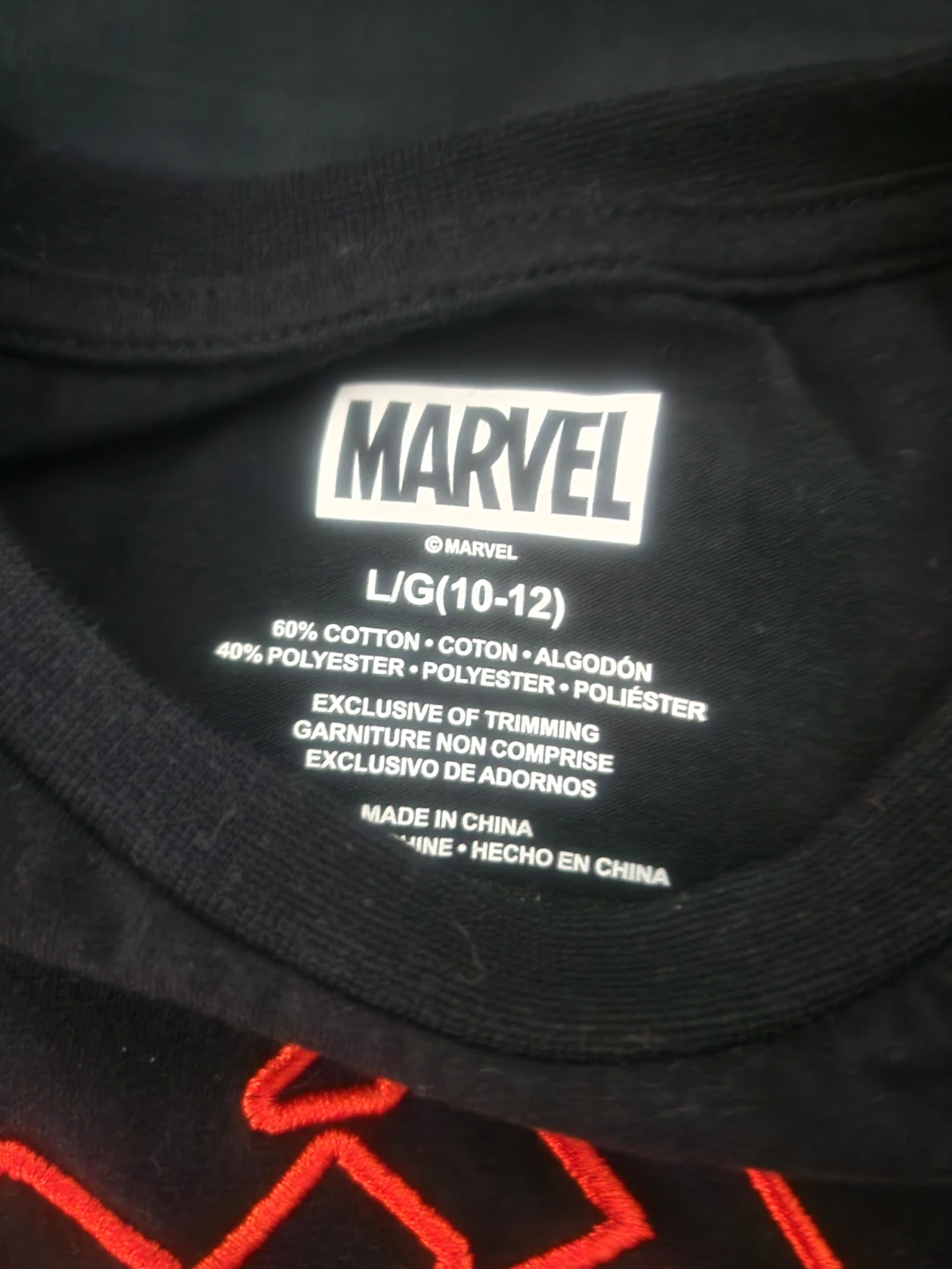 Marvel Spider-Man T-Shirt Size L (10-12) - photo 2
