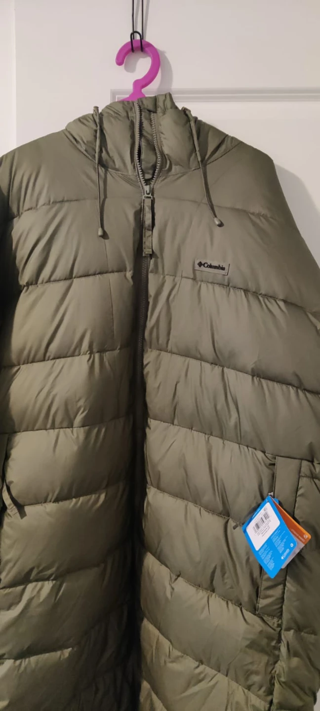 Columbia Pike Lake III Long Jacket Olive Green xxl