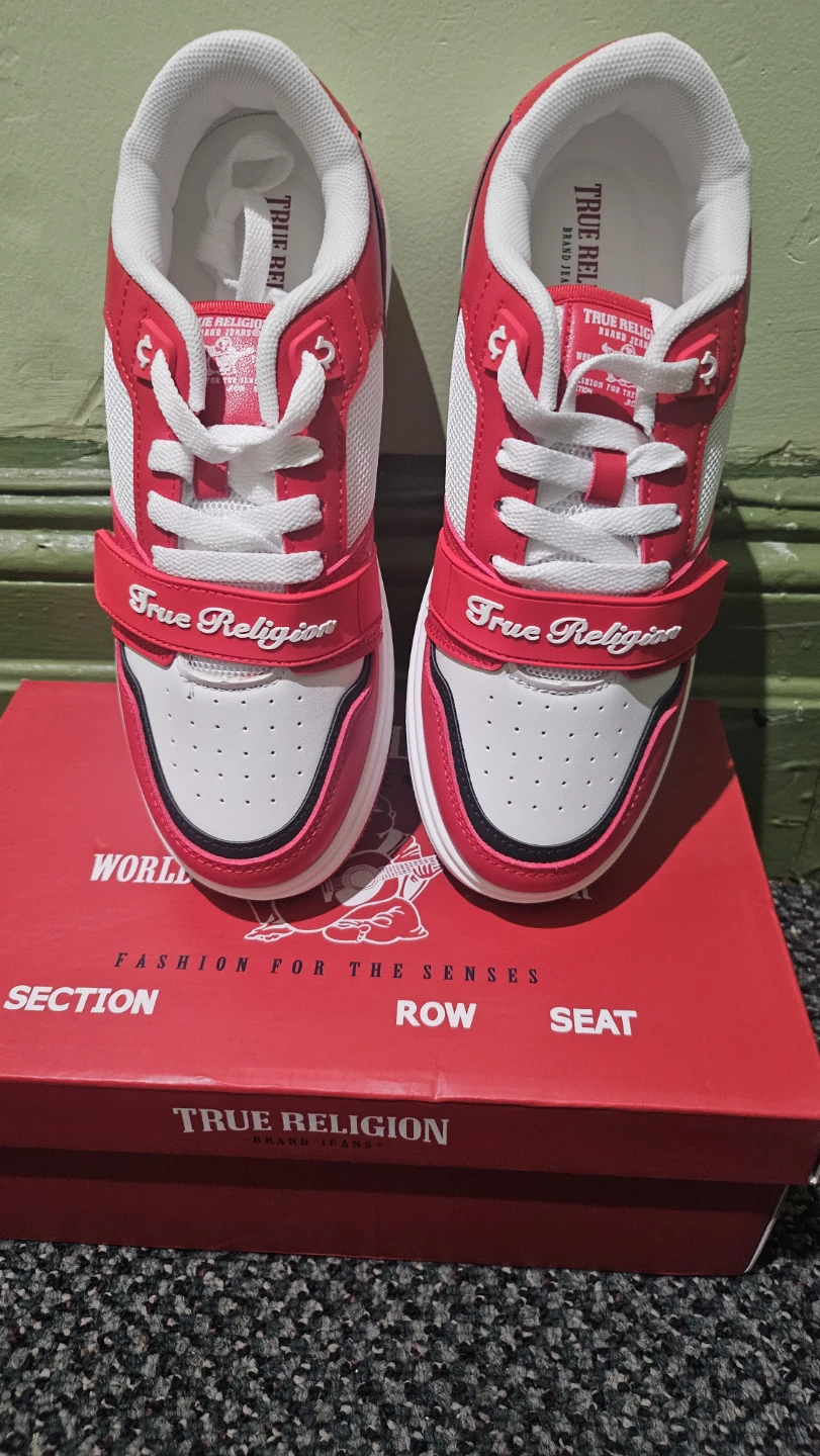 True Religion Red and White Sneakers - photo 2