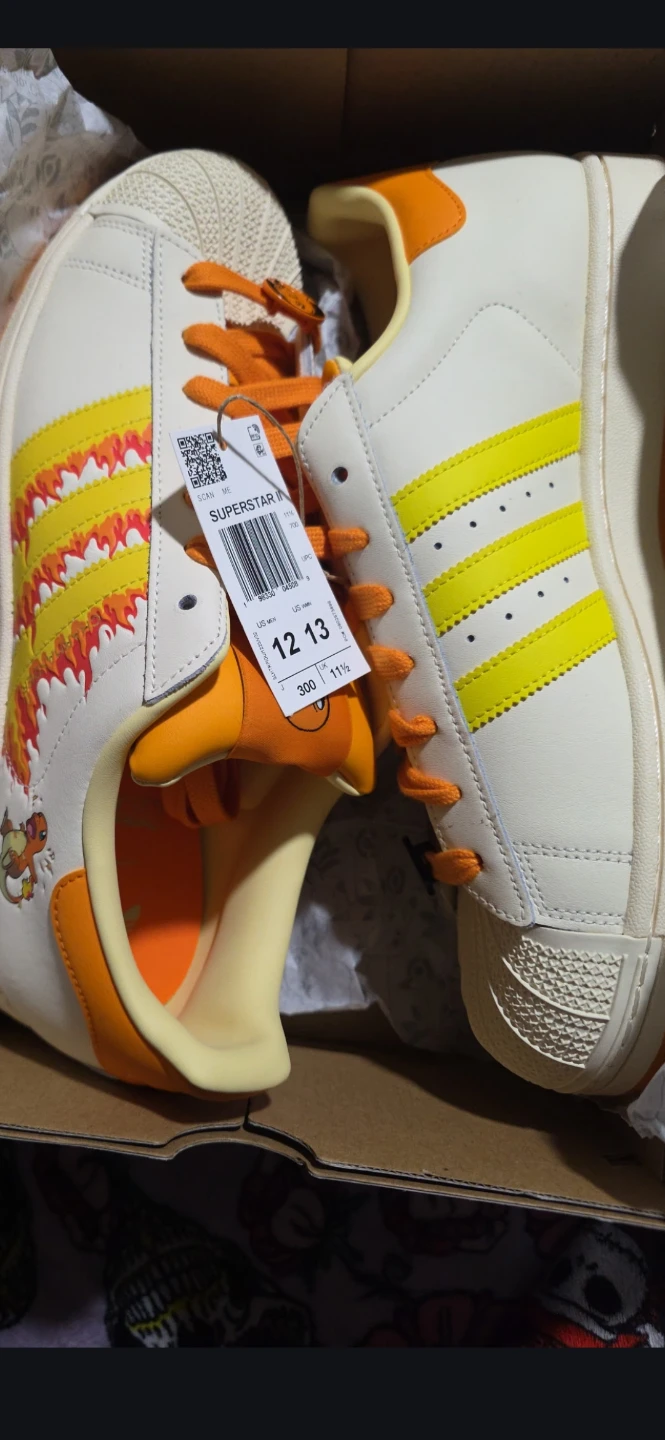 Adidas Superstar Pokemon Charmander Sneakers - photo 2