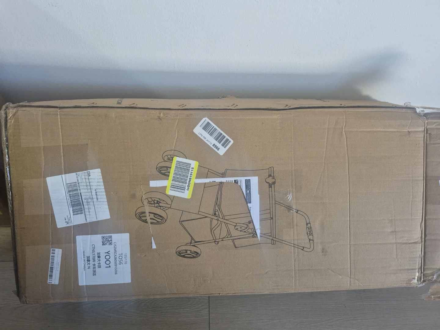 2-Tier Folding Shopping Cart - photo 4