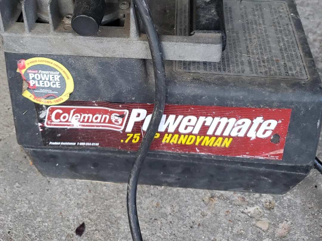 Coleman Powermate .75 HP Handyman Compressor