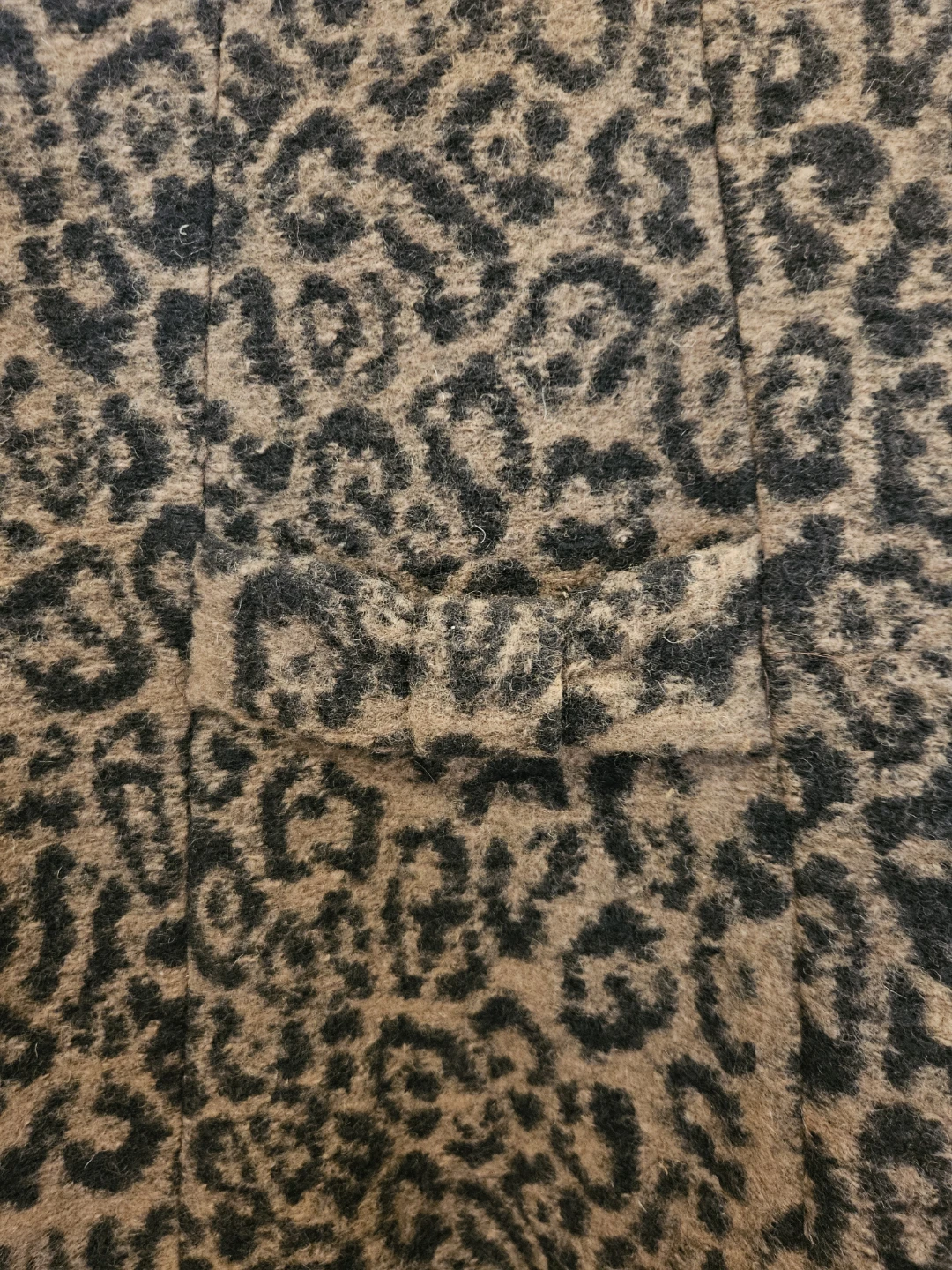 Zara Leopard Print Coat Size Small - photo 3