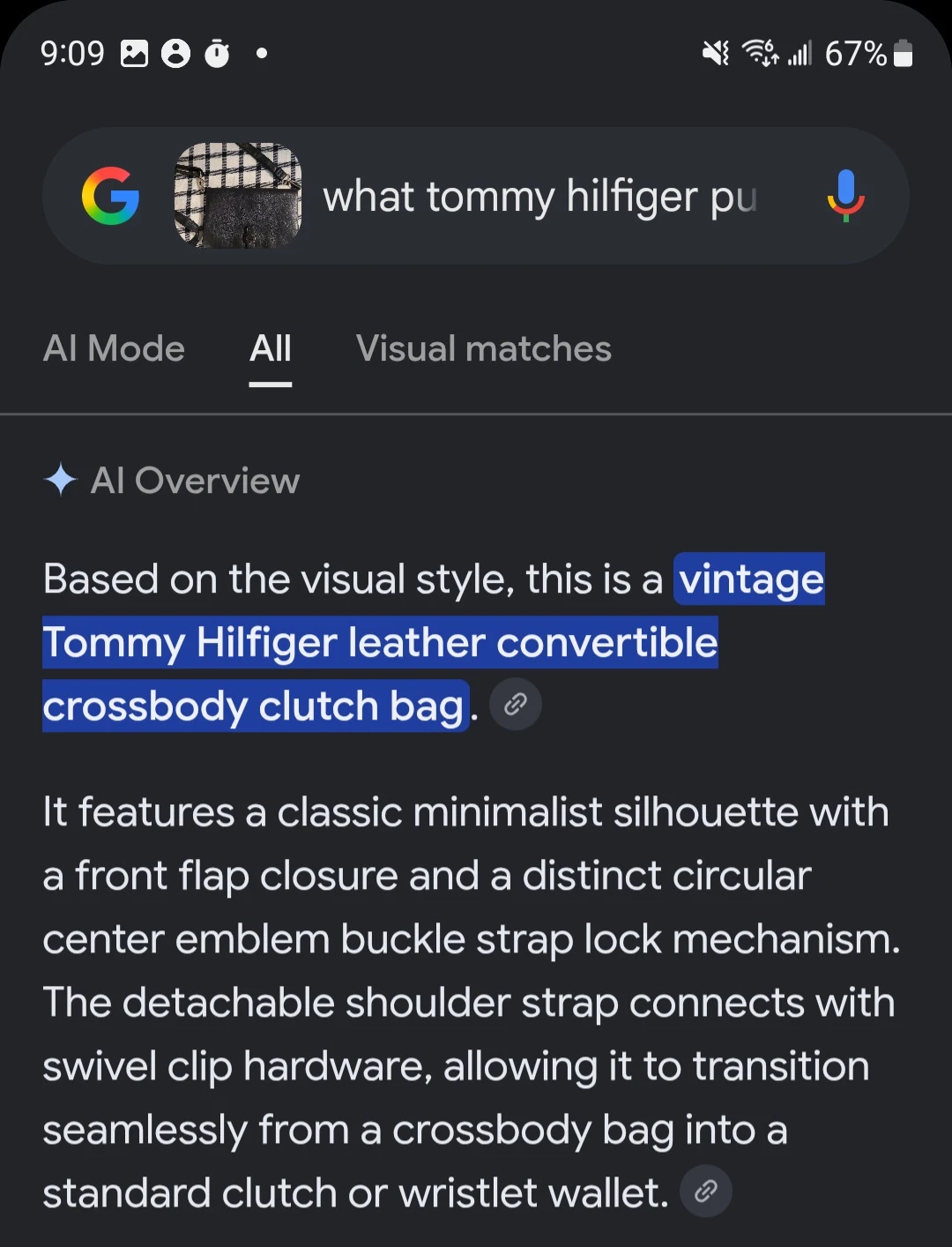 Tommy Hilfiger Convertible Crossbody Clutch - photo 5
