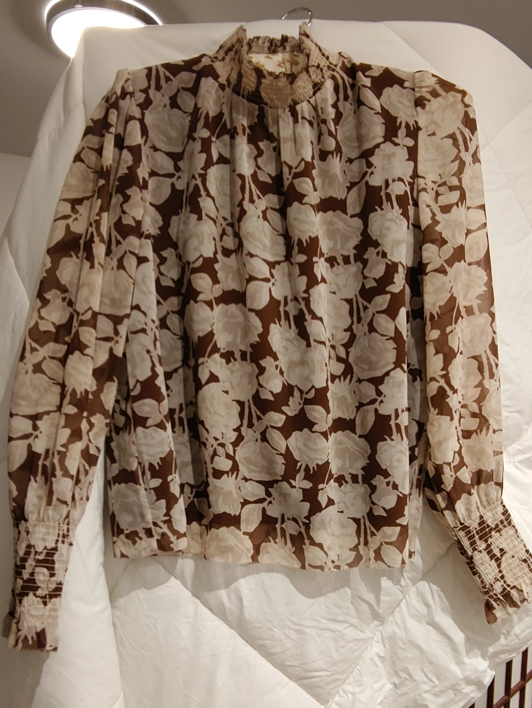 Wilfred blouses and cardigan and cream blouse from Club Monaco! - photo 2