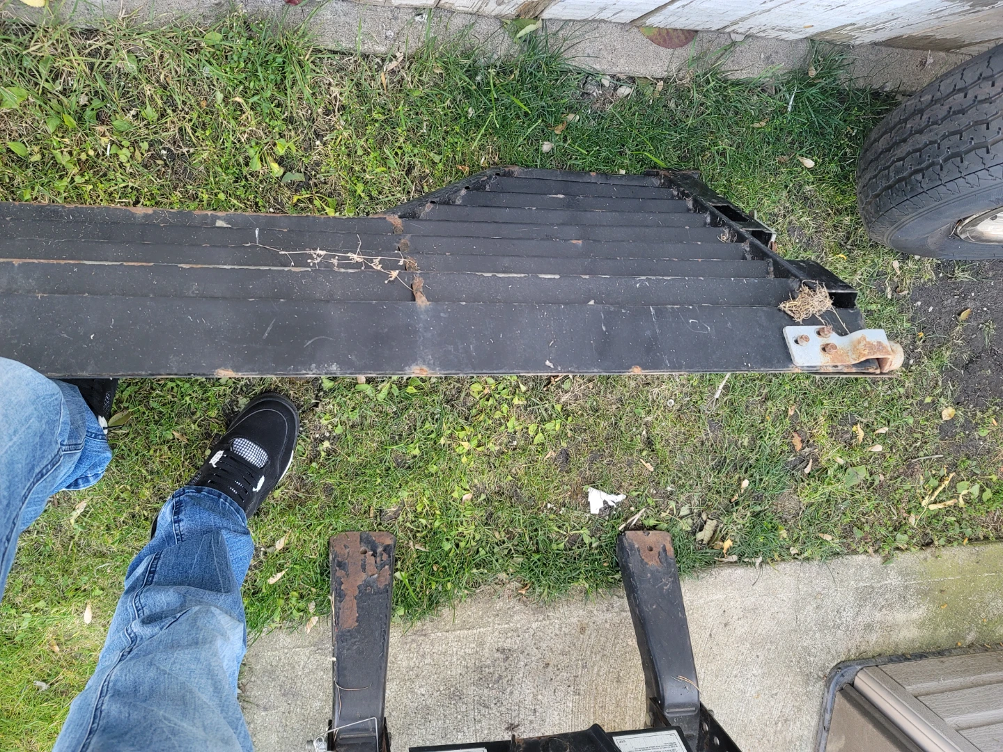 Black Steel Truck Tailgate - photo 3