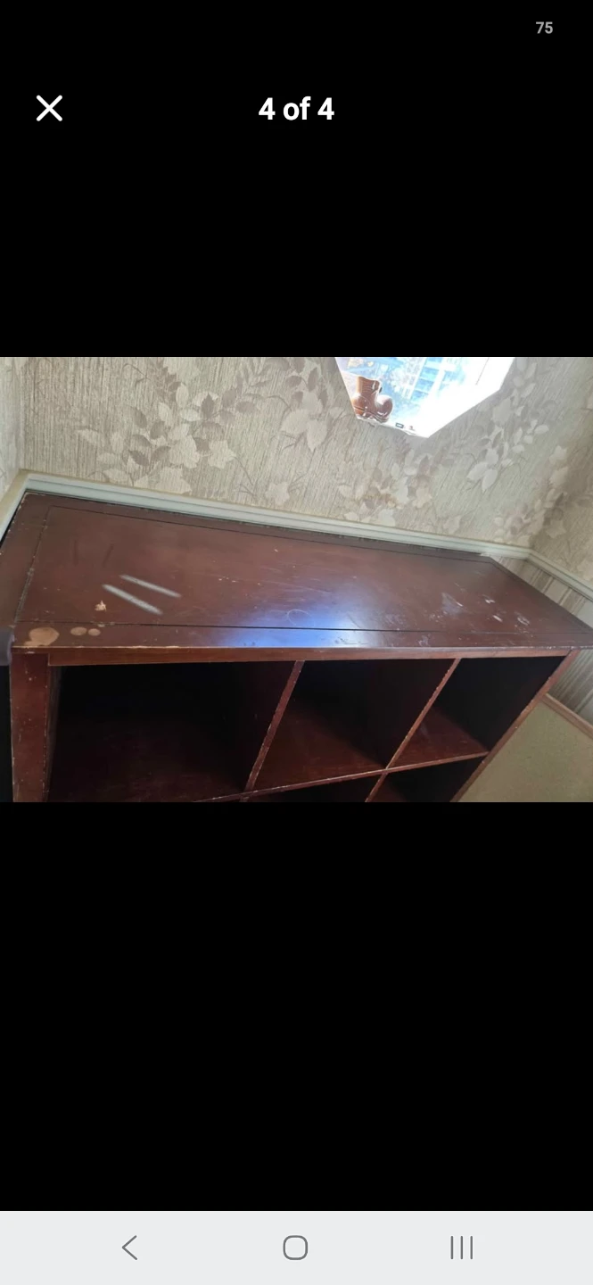 Dark Brown 9-Cube Storage Unit - photo 3