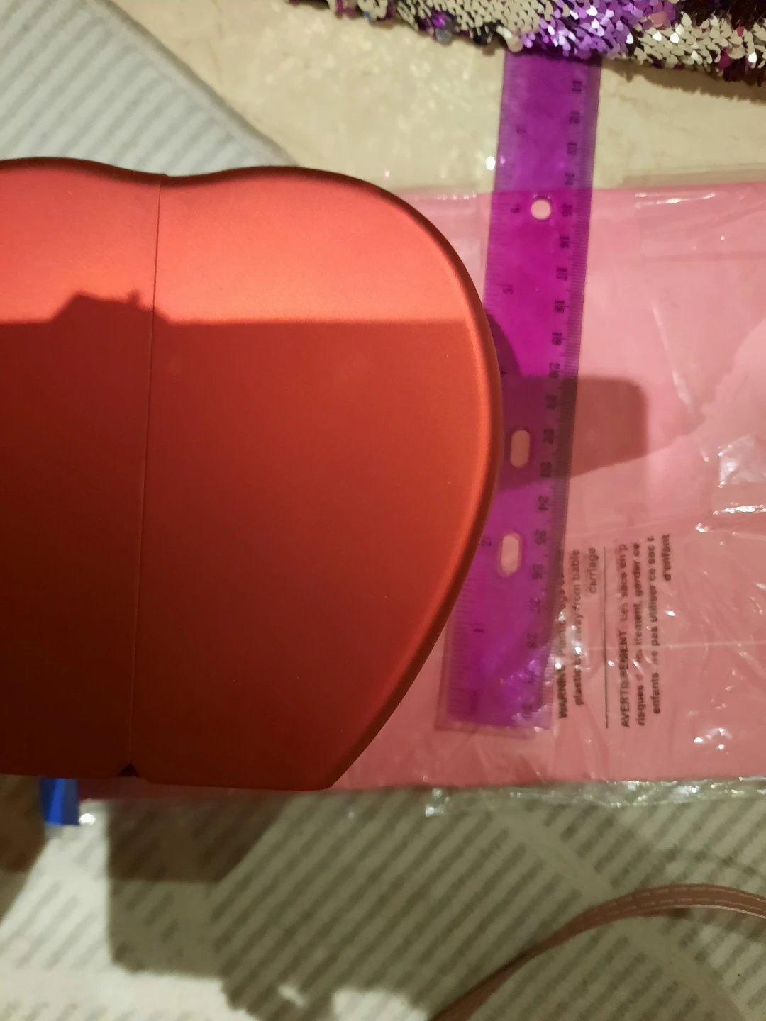 Red Heart-Shaped Gift Box with Jewelry Drawer - photo 5