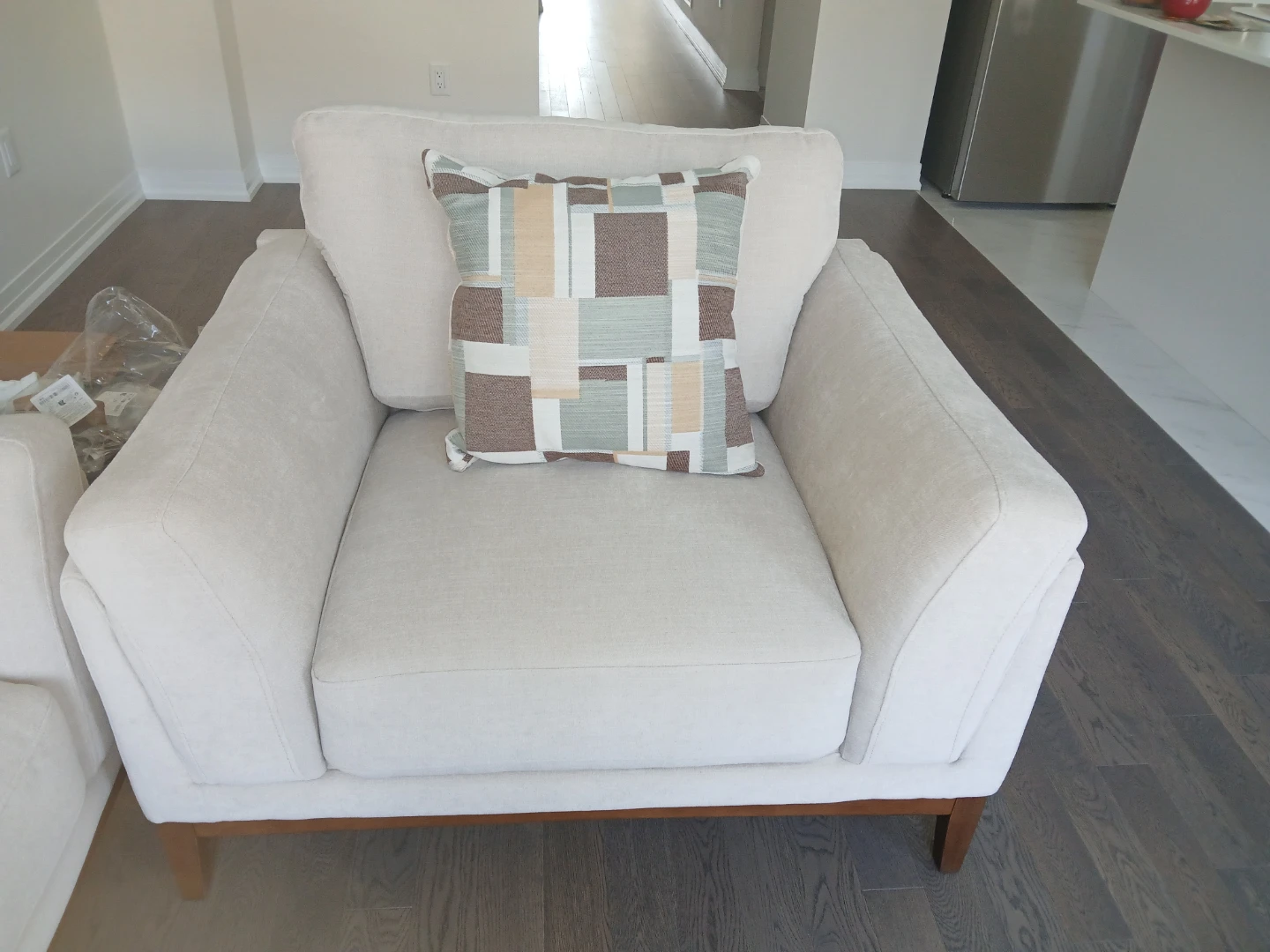 Brand New Single Sofa/Couch Chair - Beige