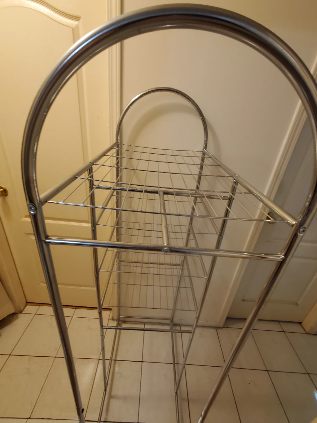 Metal Storage Shelf – Free Extra Item Included - photo 4