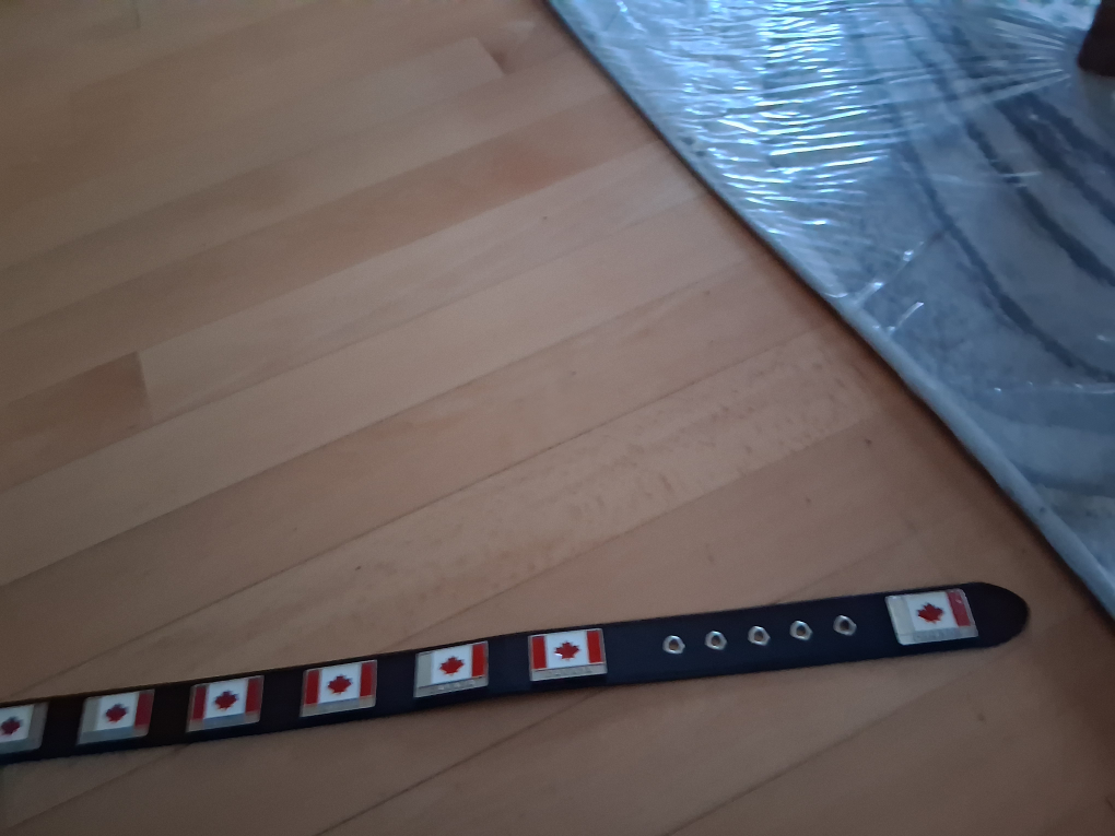 Canada flag black belt - photo 2