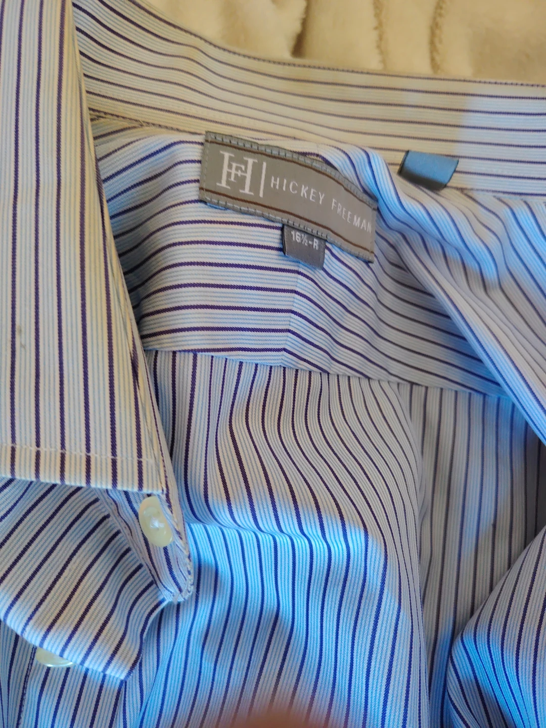 Hickey Freeman Striped Dress Shirt - photo 2