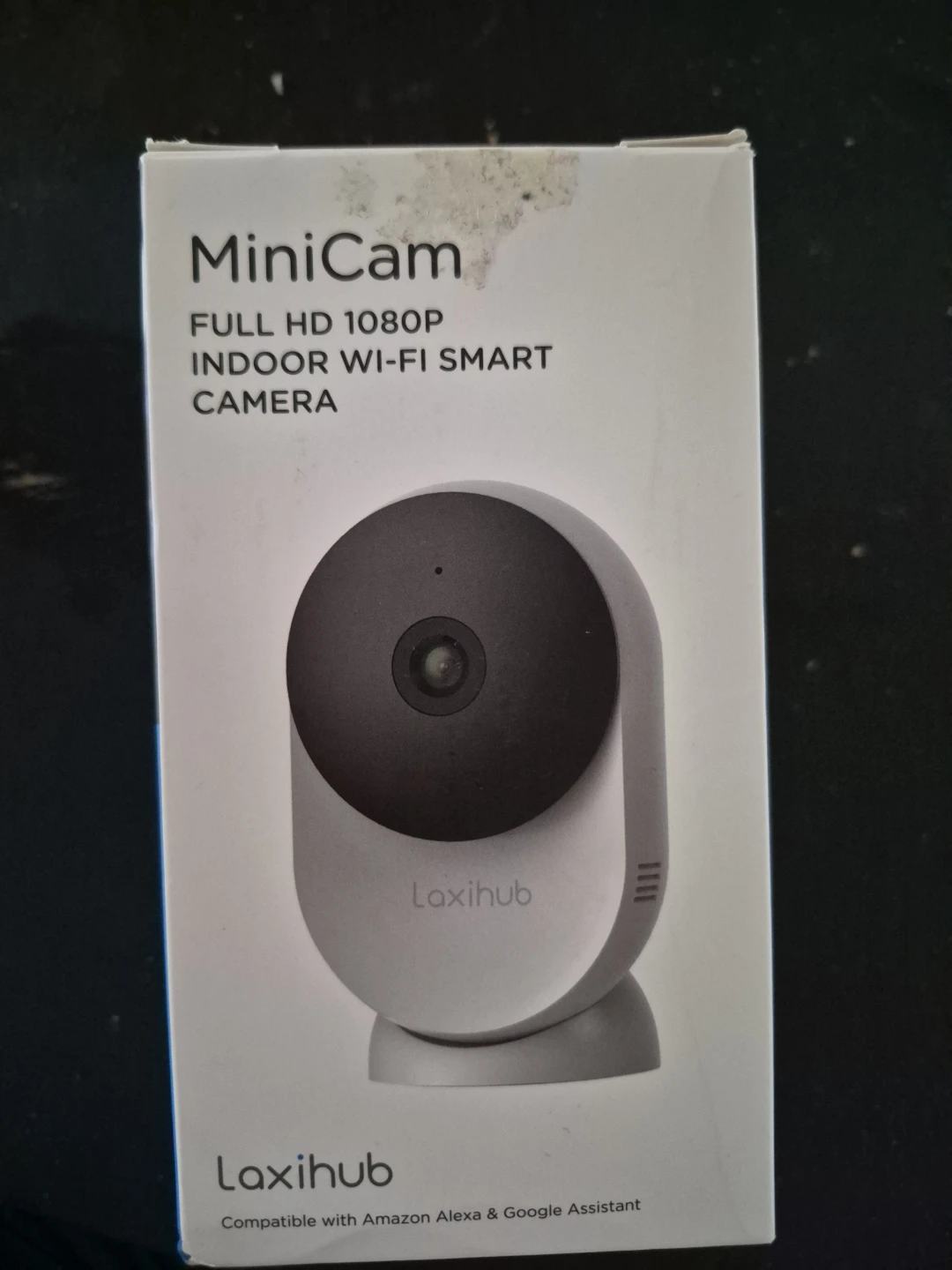 Laxihub MiniCam Full HD 1080P Indoor Wi-Fi Smart Camera