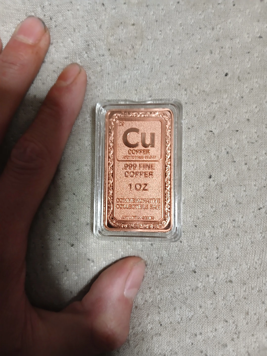 1 Ounce .999 Fine Copper Sunflower Commemorative Bar - photo 2