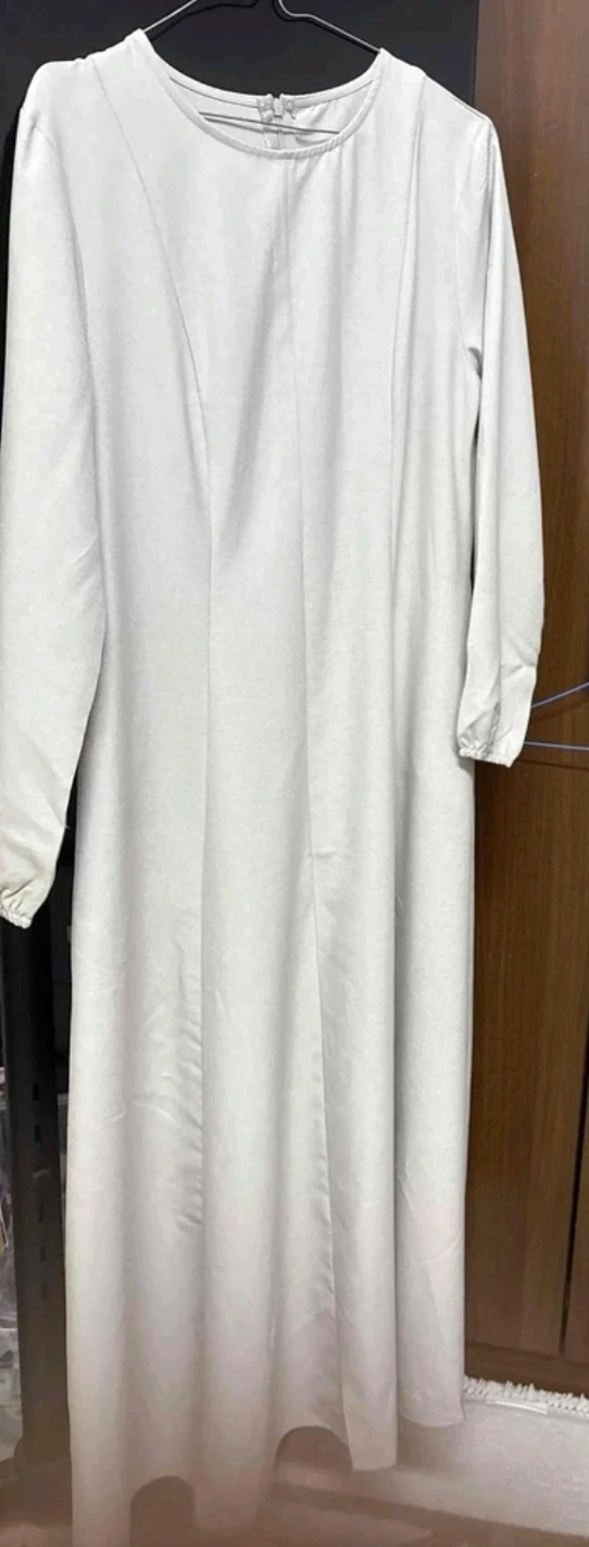 Long Sleeve Linen Maxi Dress - photo 4