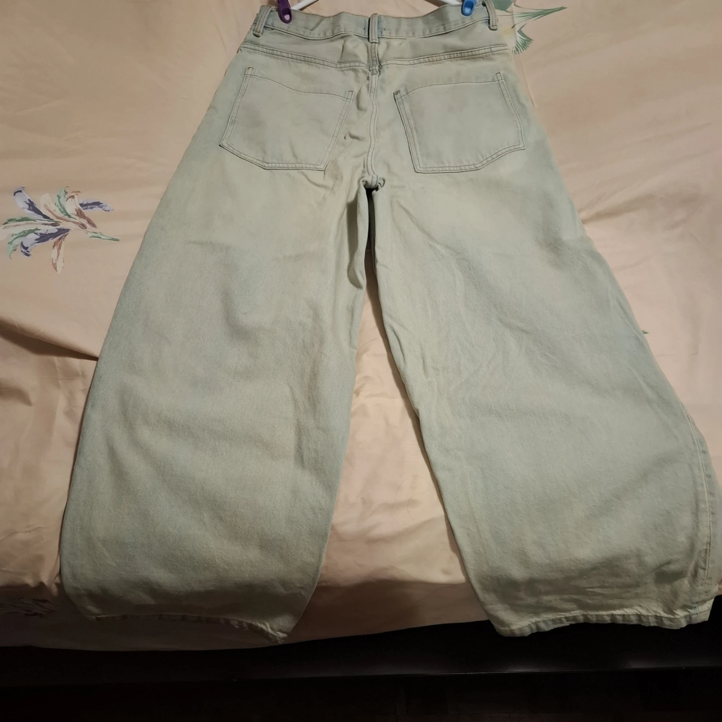 H&M Super Baggy Fit Jeans Light Wash 32/32 - photo 2