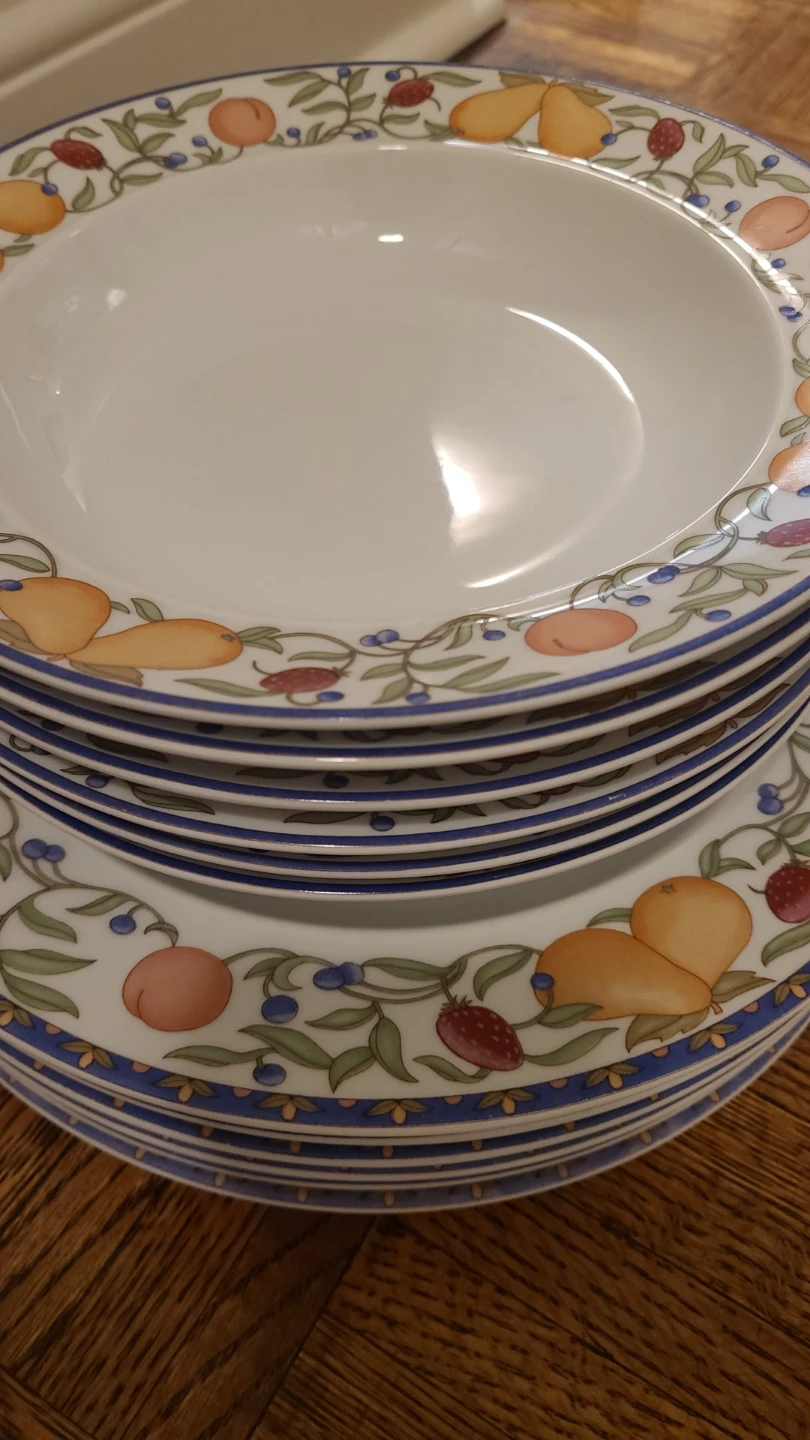Dansk Fiance Fruits Design Plates and Bowls - photo 5