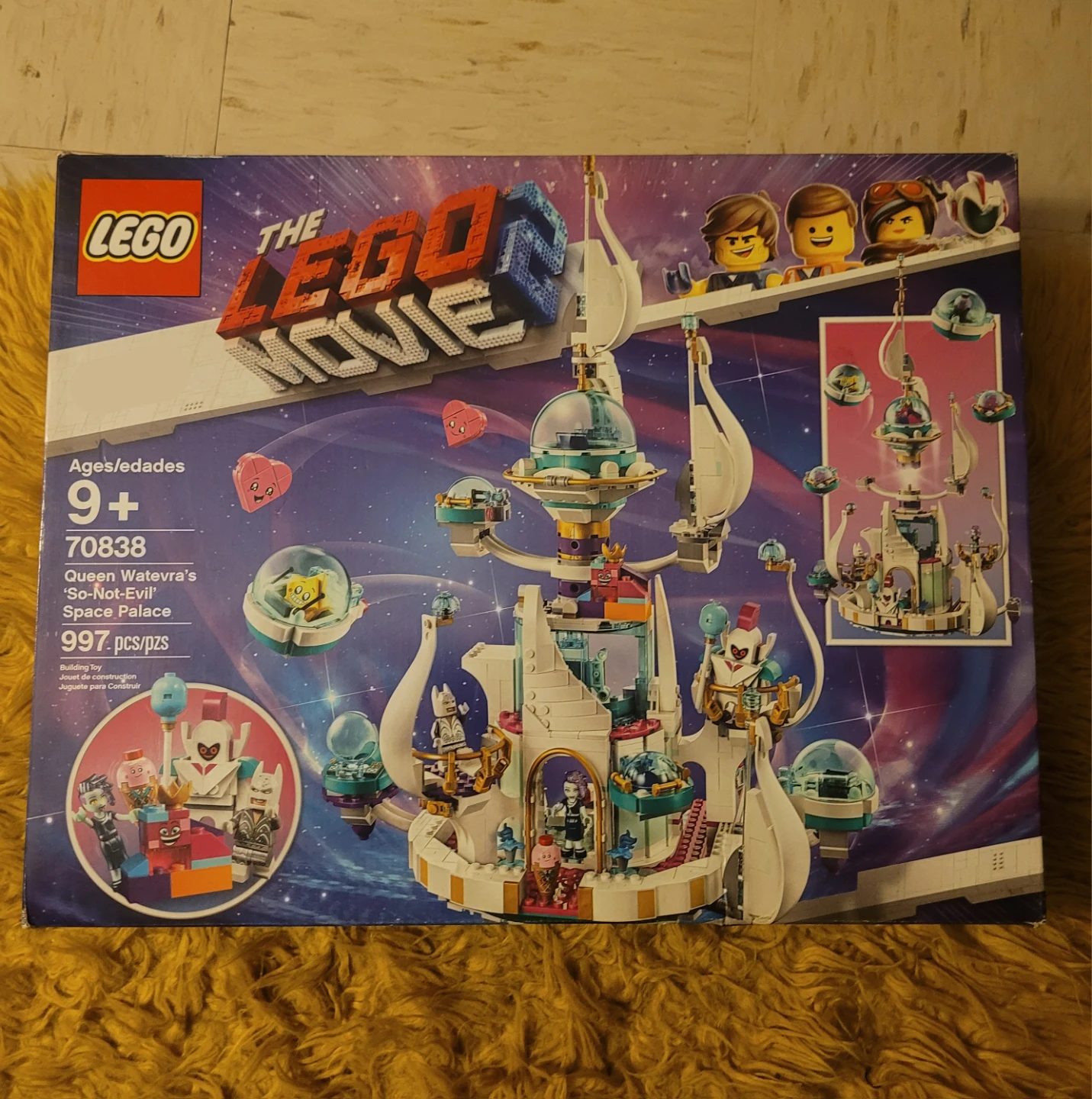 LEGO Movie 2 Queen Watevra's Space Palace 70838