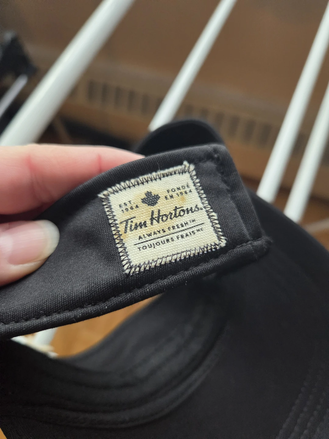 Tim Hortons Black Visor - photo 2