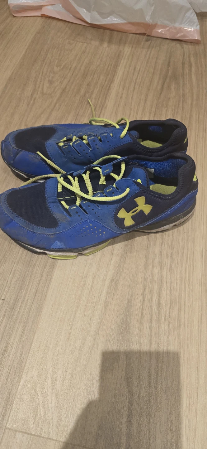 Under Armour Blue Running Shoes