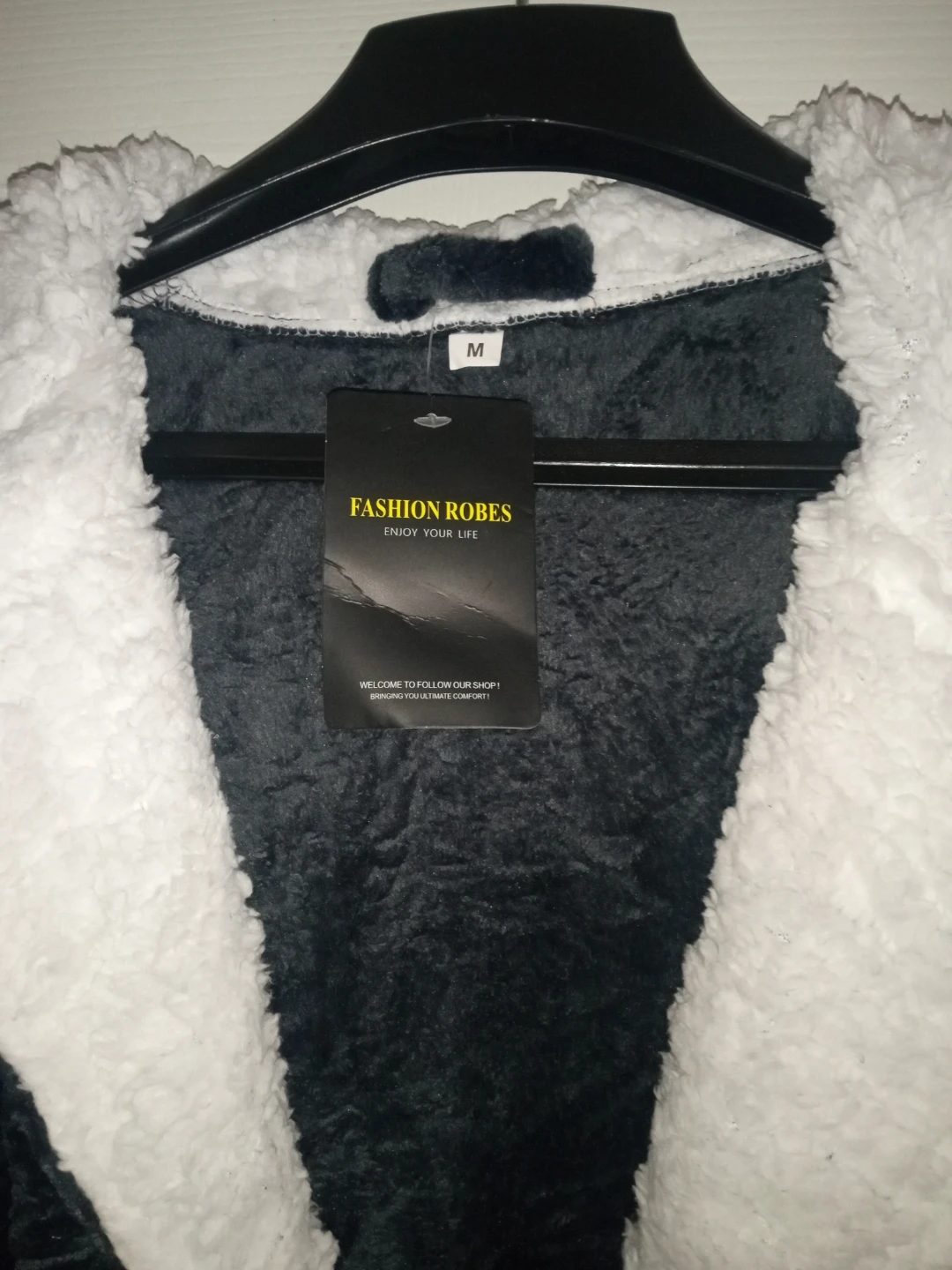 Brand new Fashion Robe Plush Bathrobe Size M - photo 2