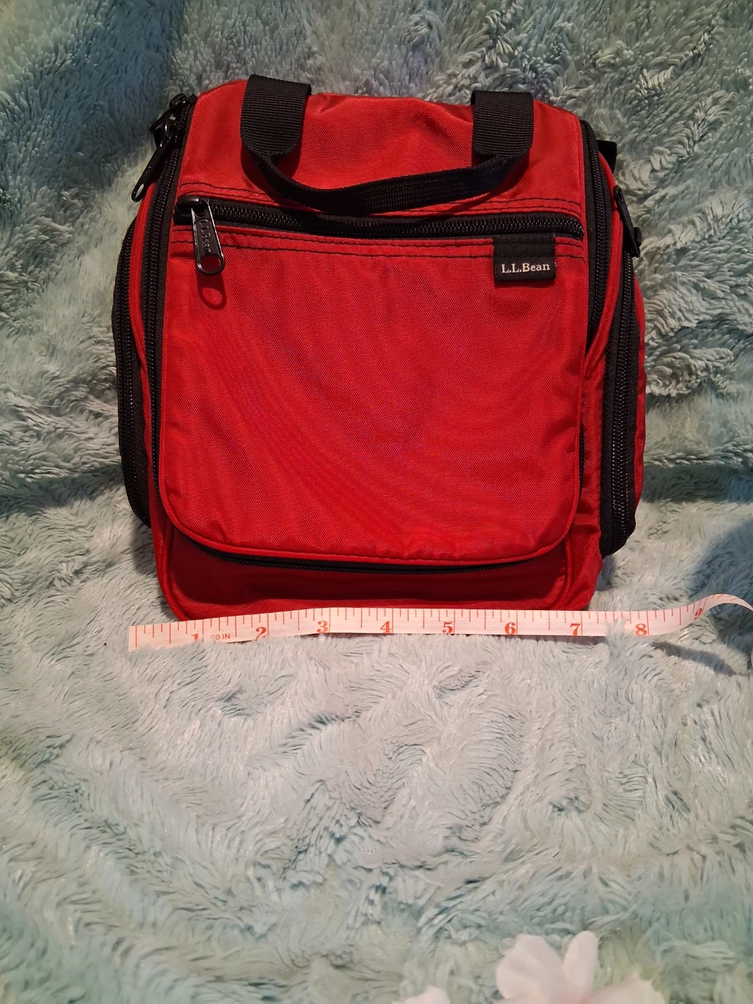 L.L.Bean Red Hanging Toiletry Bag - photo 2
