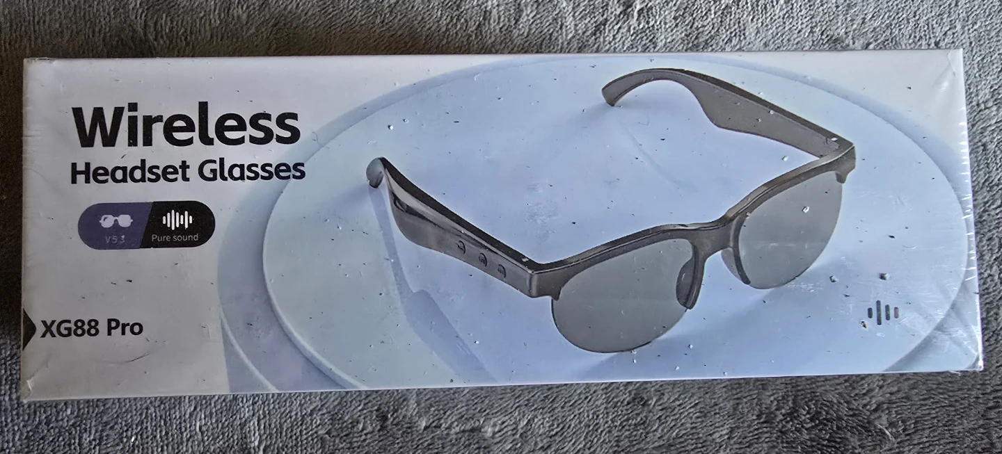AI Smart Wireless Headset Glasses