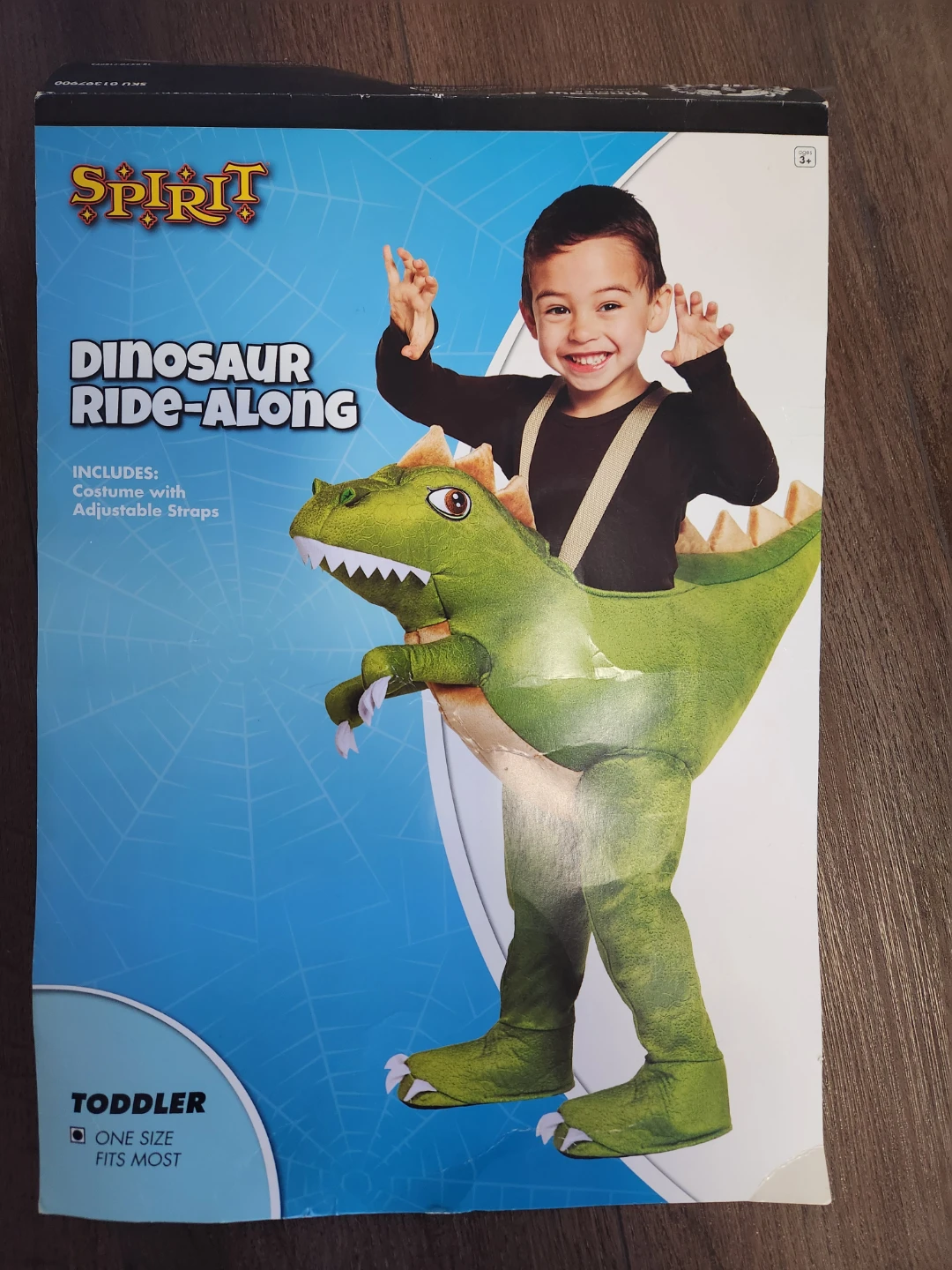 Spirit Halloween Dinosaur Ride-Along Costume
