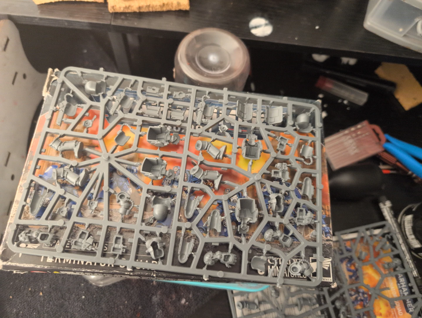 Warhammer 40,000 Space Marines Terminator Squad partly used - photo 3