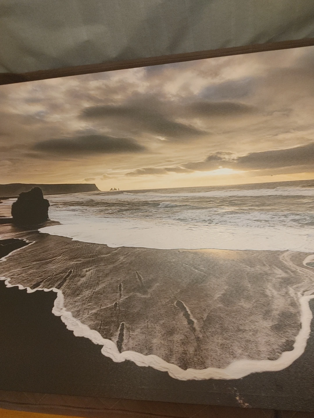 Large Beach Sunset Wall Art - photo 2