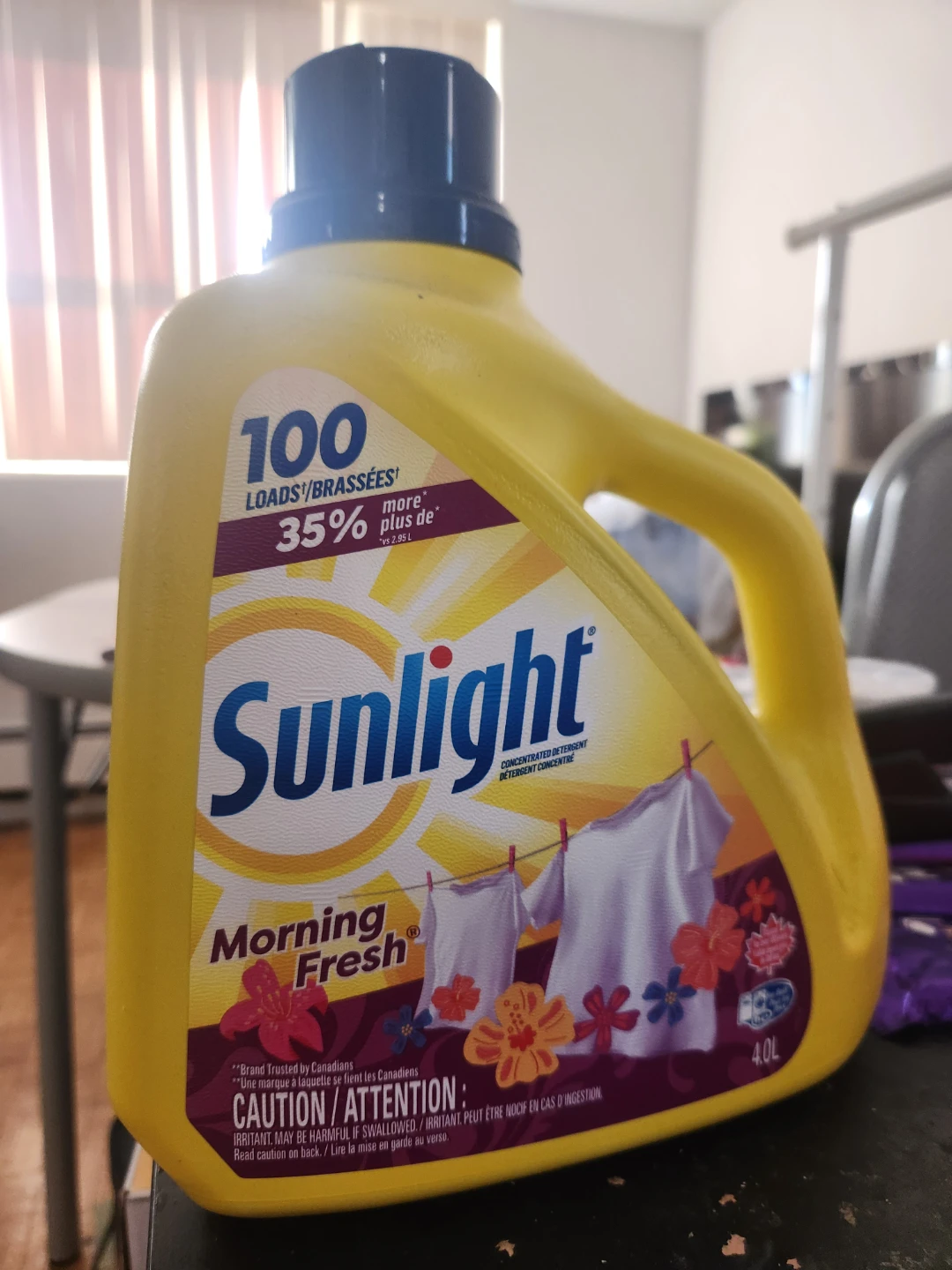 Sunlight laundry detergent